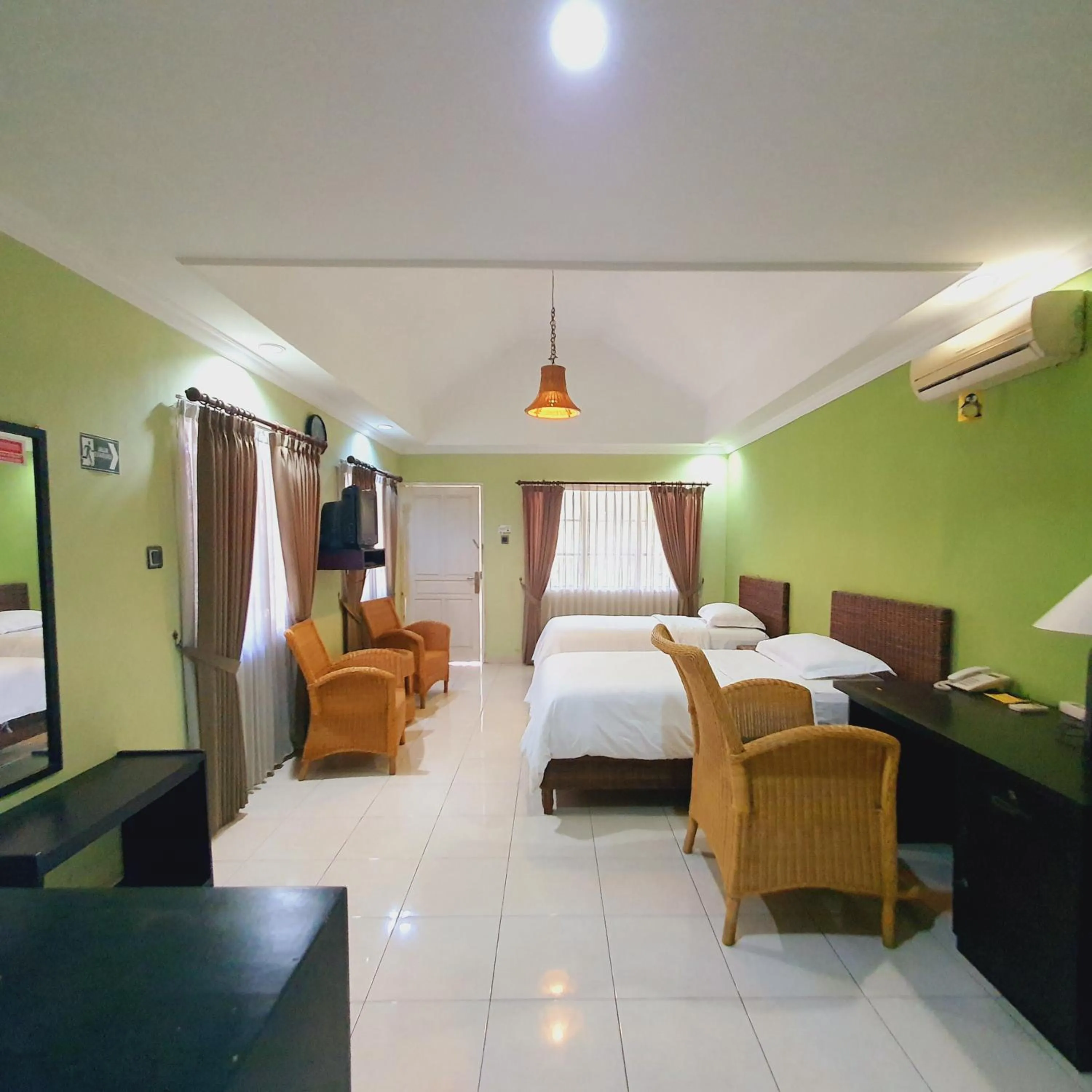 Bed in Tengger Guesthouse