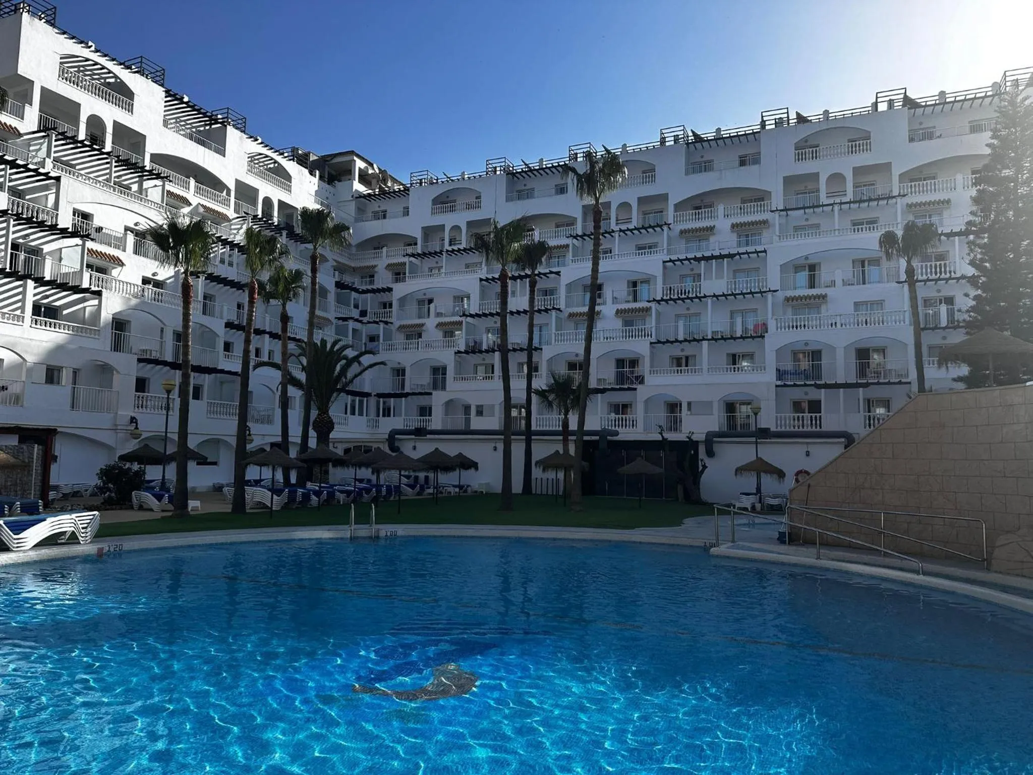 Swimming pool in Bahía Serena