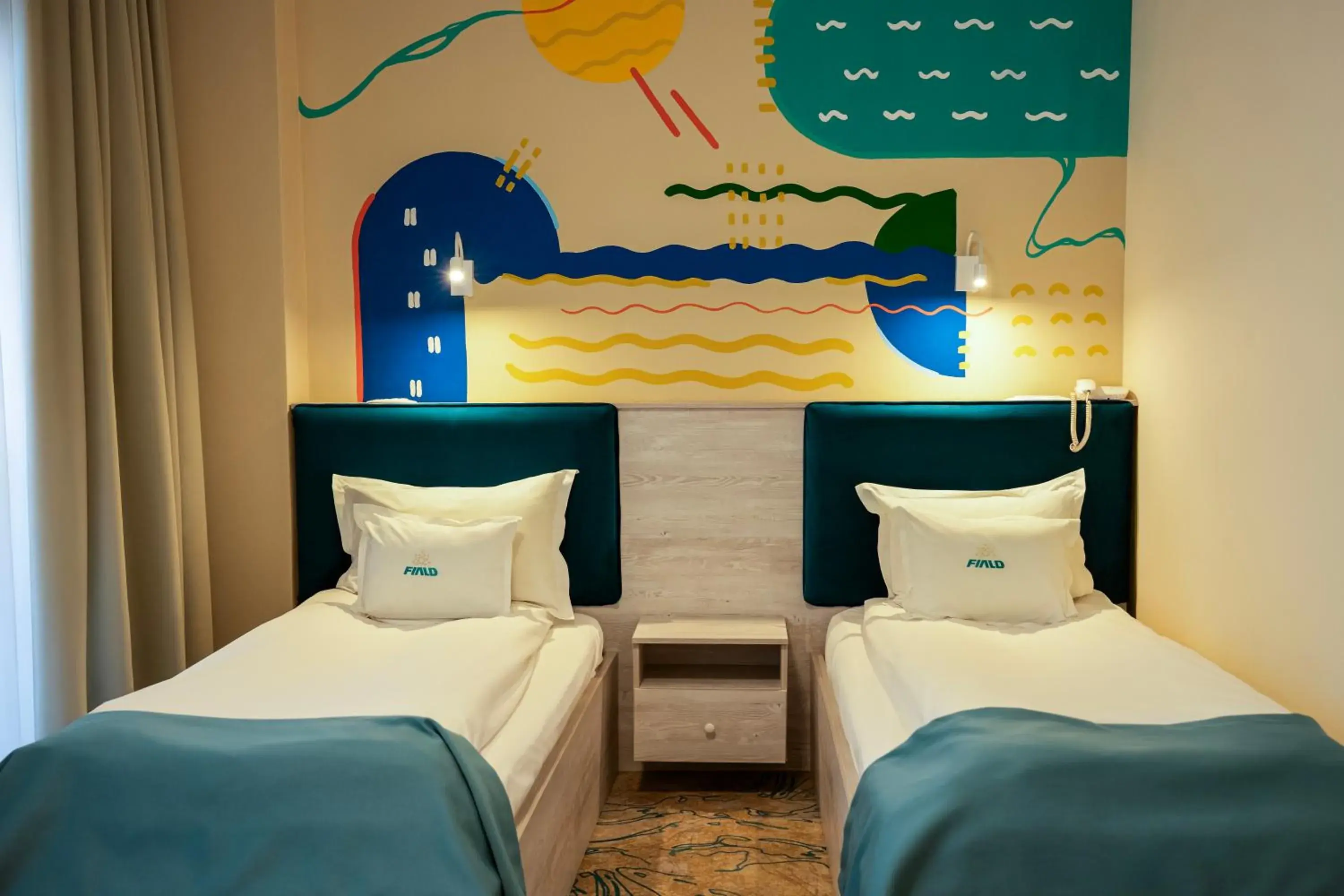 Standard Twin Room with Spa Access in Fiald Hotel & Spa Standard Twin Room with Spa Access in Fiald Hotel & Spa