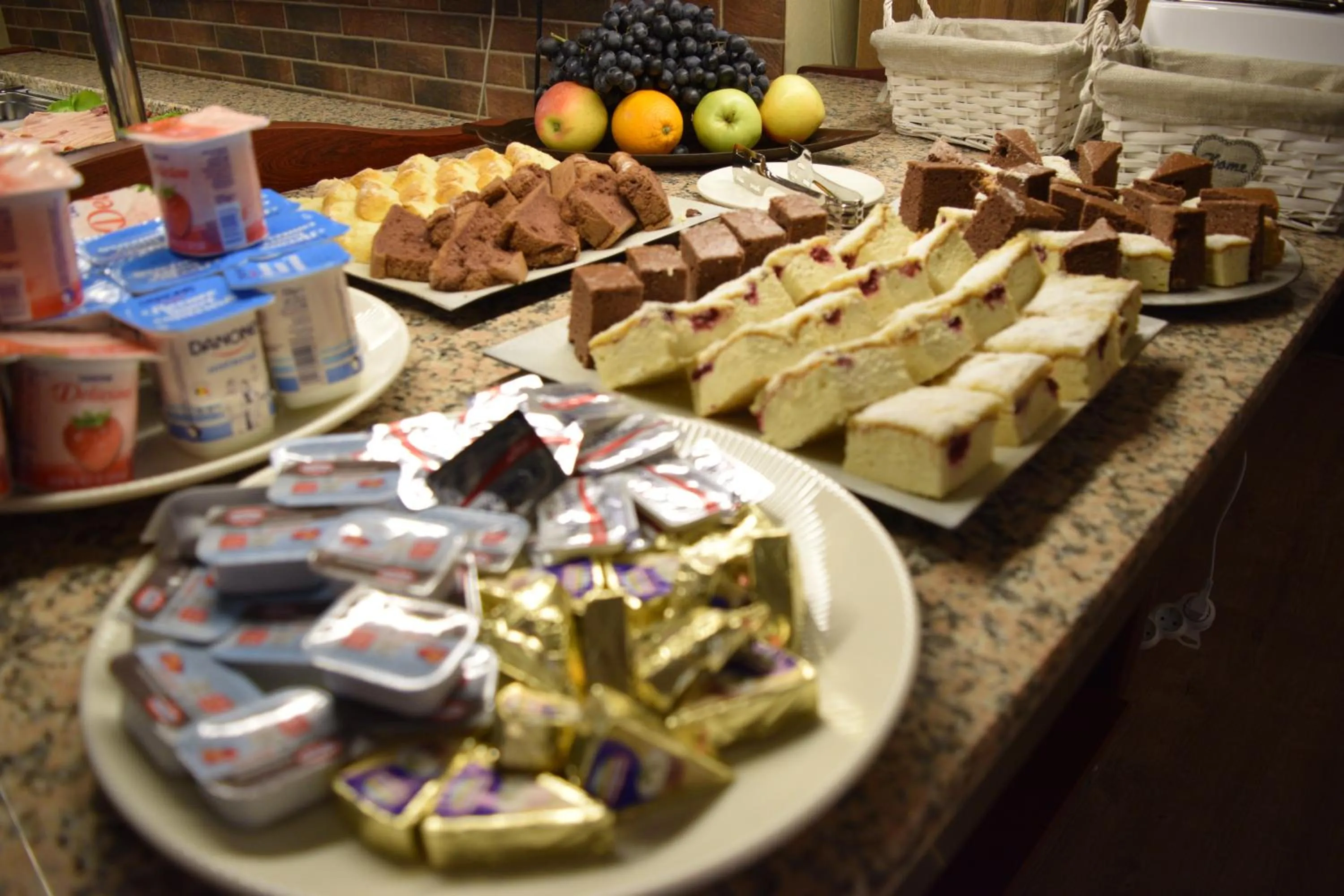 Buffet breakfast in Fiald Hotel & Spa