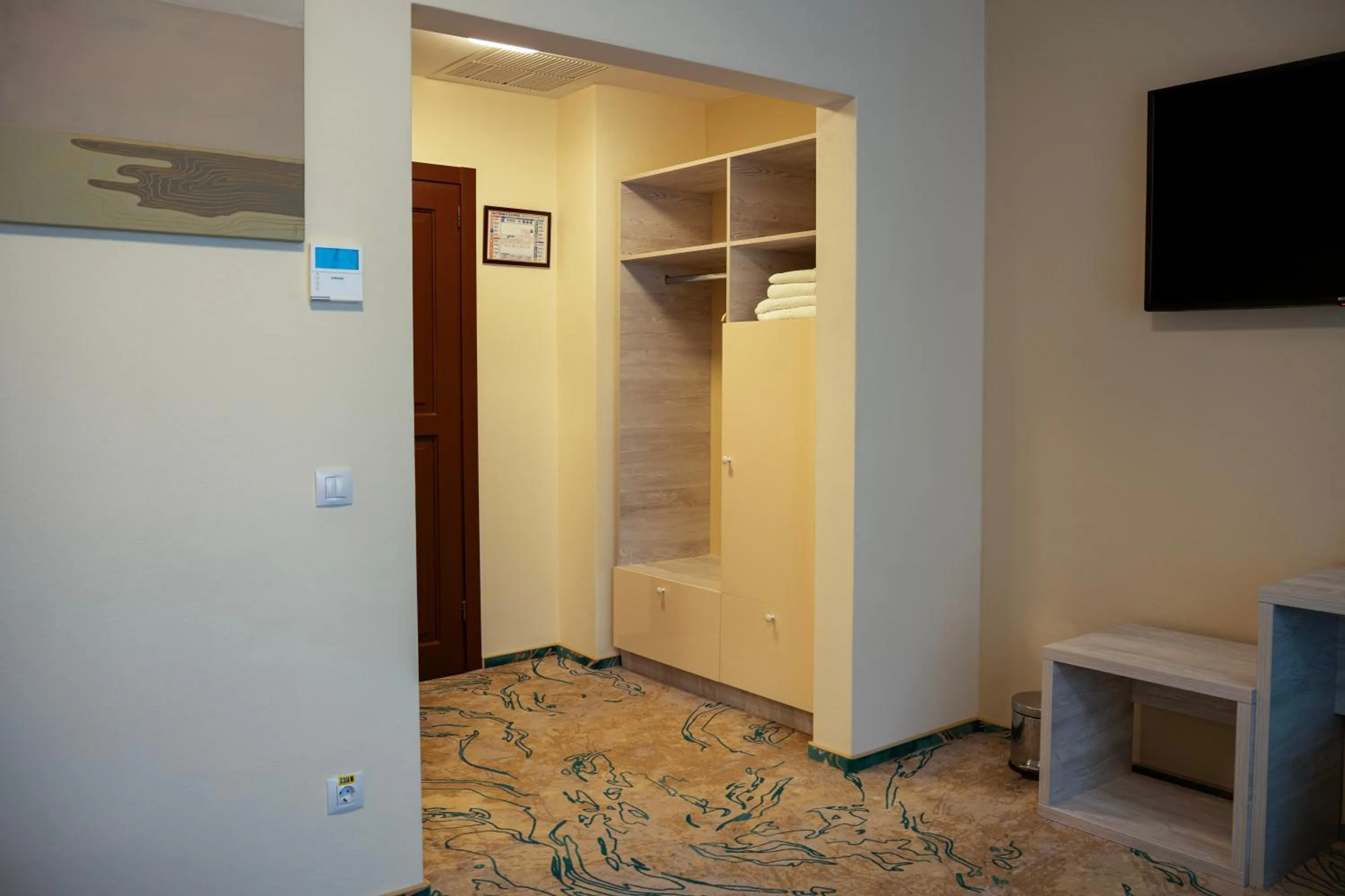 wardrobe in Fiald Hotel & Spa