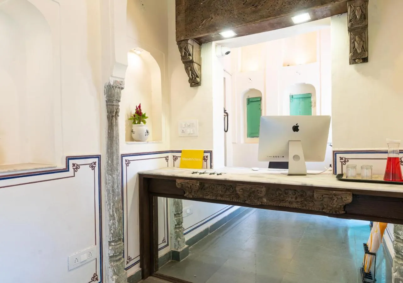 Lobby or reception in Bloom Boutique l Chelon Haveli