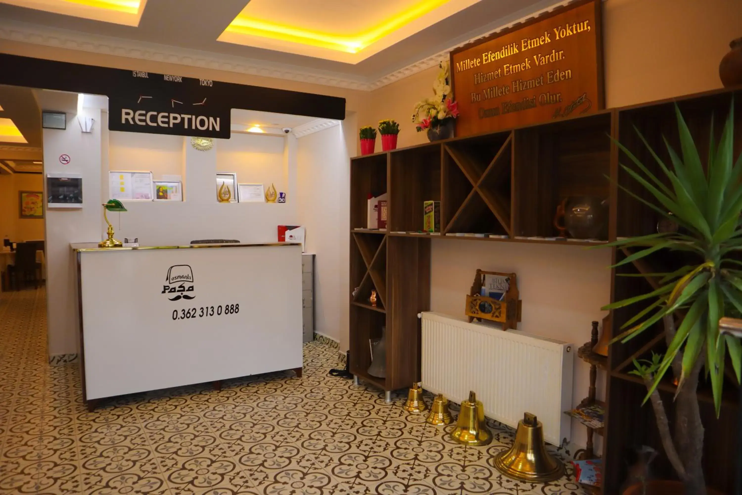 Lobby or reception in Osmanlı Paşa Otel- Konaklama Lobby or reception in Osmanlı Paşa Otel- Konaklama