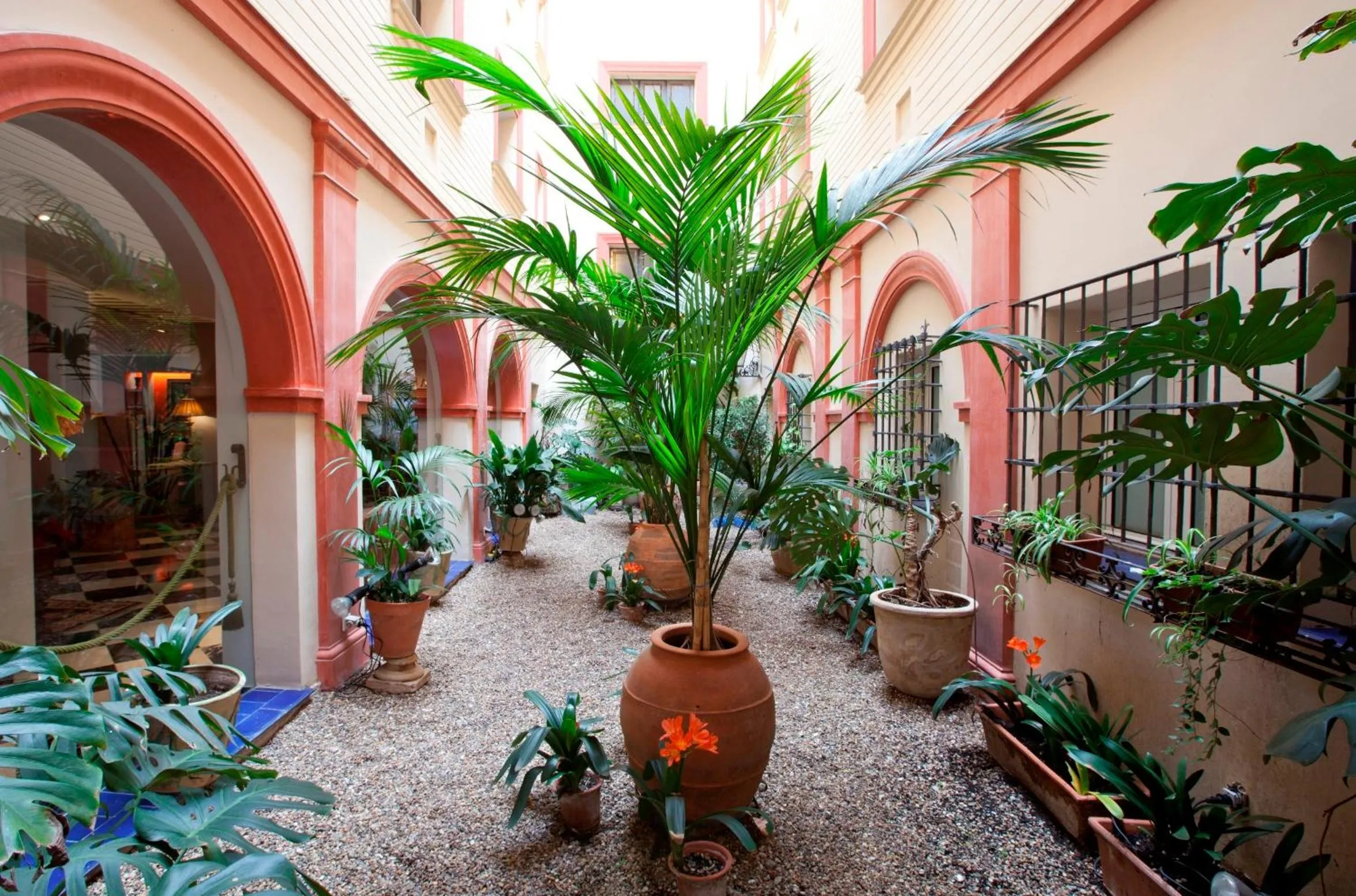 Decorative detail in Hotel Doña María