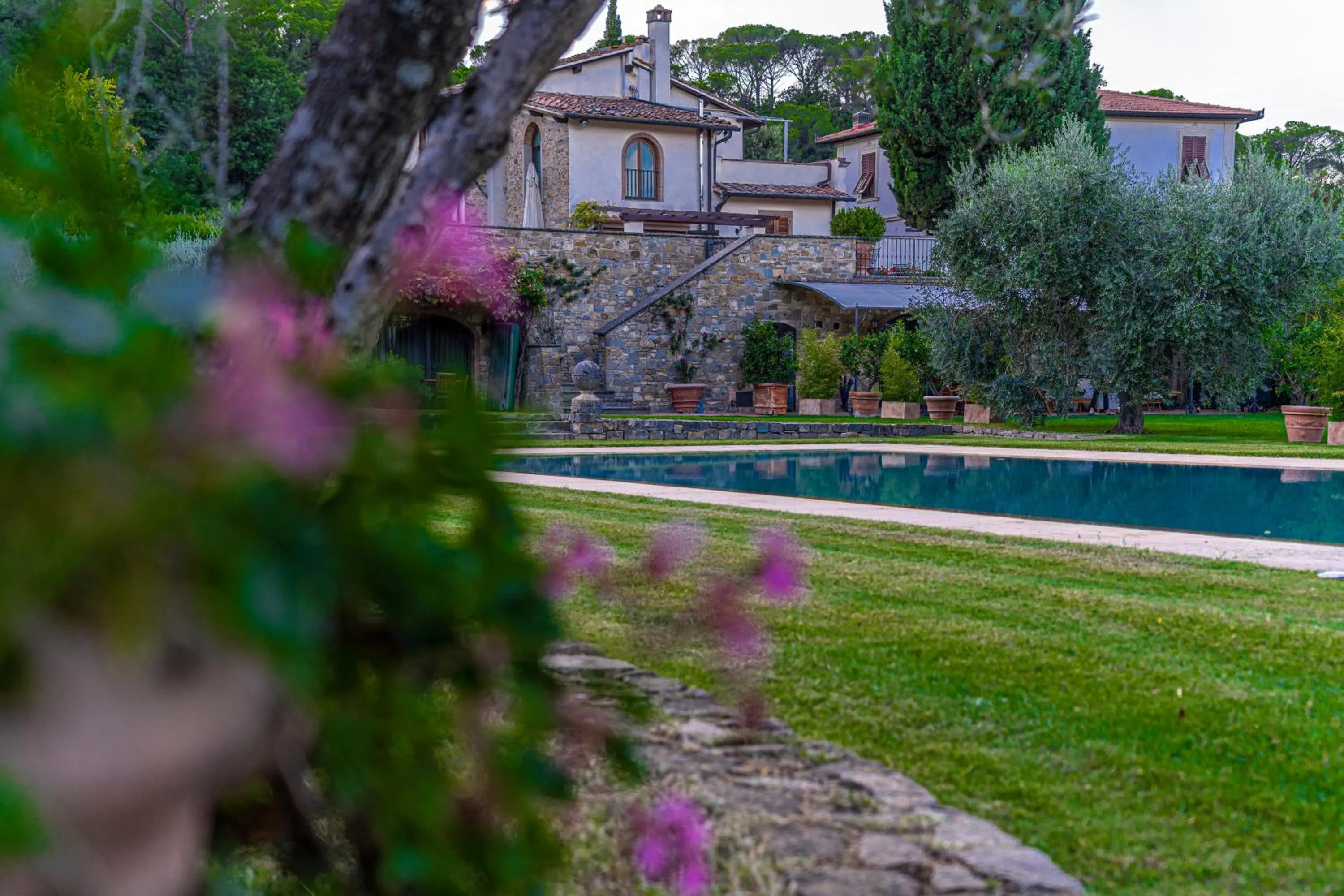 Swimming pool in Tenuta le Viste - panoramic Villa