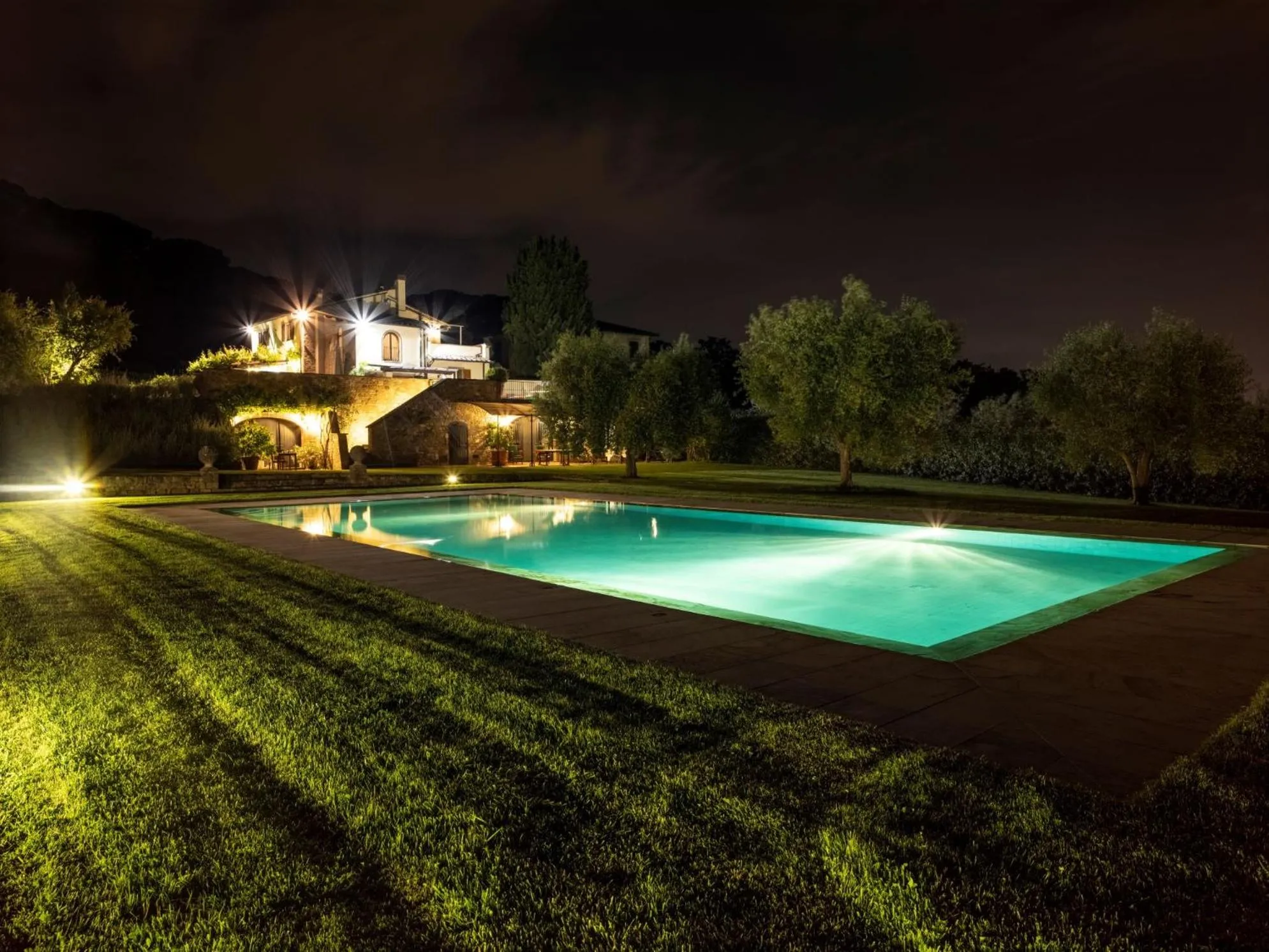 Swimming pool in Tenuta le Viste - panoramic Villa