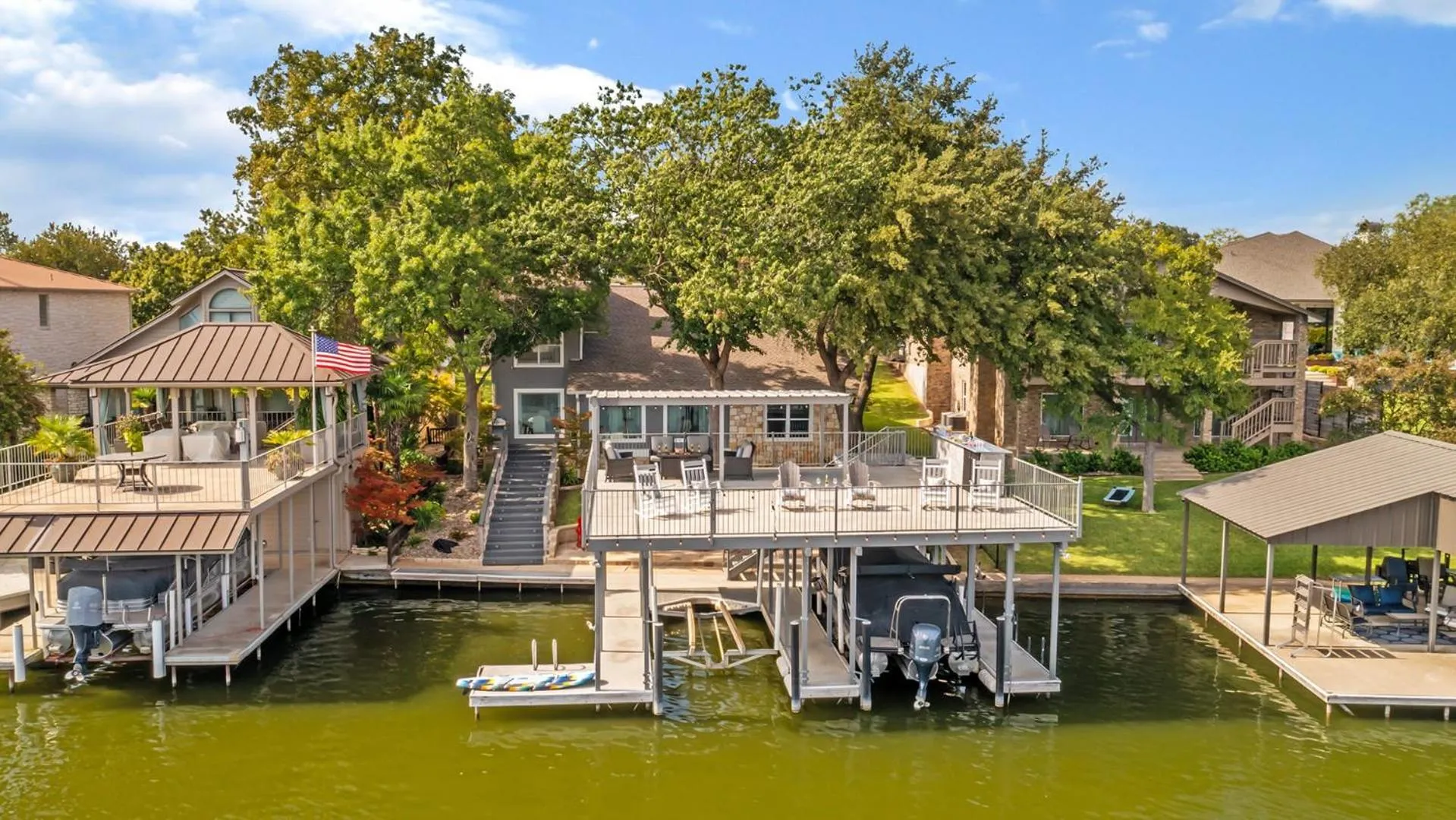 Waterfront House with Amazing Outdoor Oasis Boat Slip and Pet Friendly