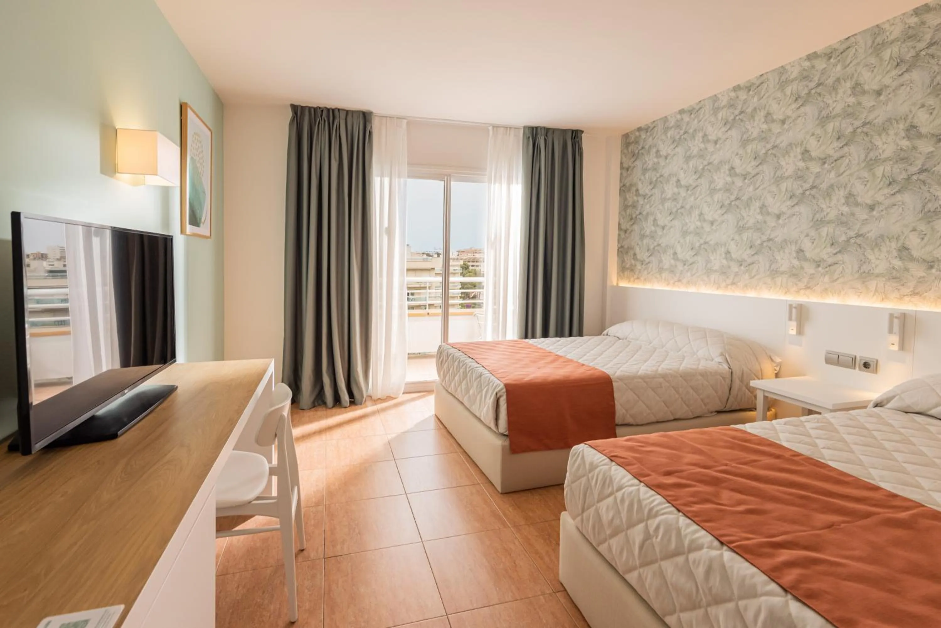 Photo of the whole room, Bed in Ponient Pirámide Salou by PortAventura World