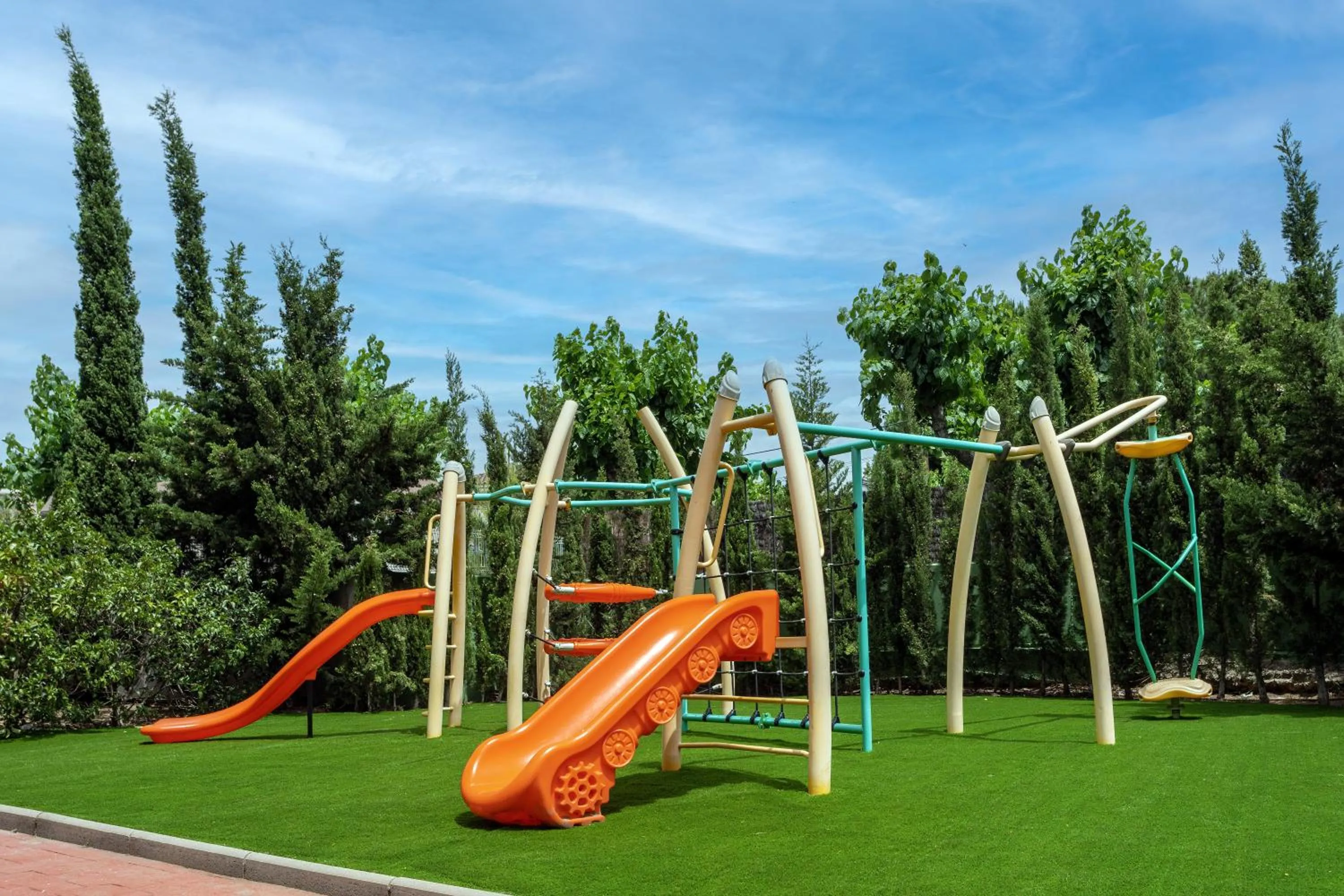 Children play ground, Children's Play Area in Hotel Piramide Salou