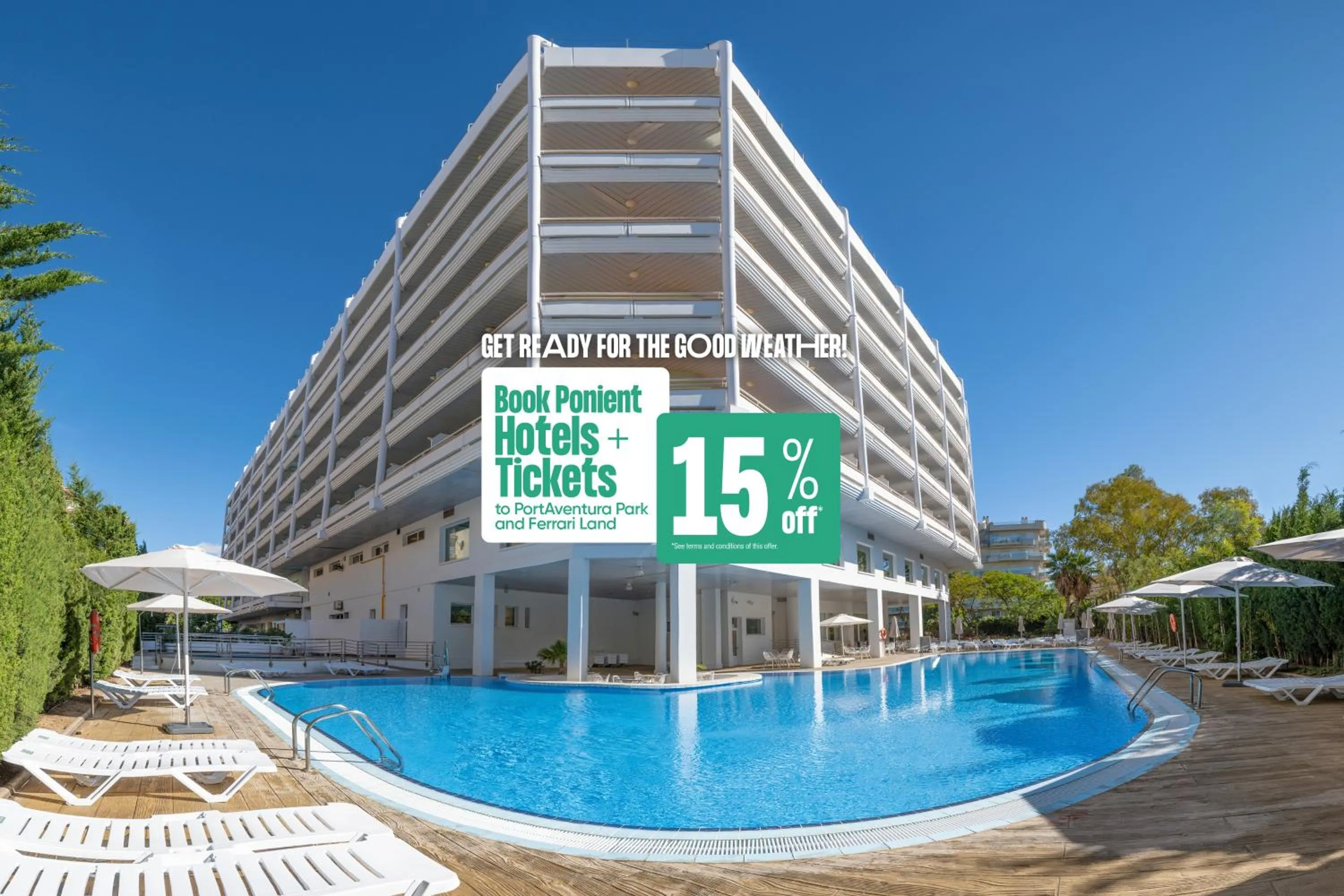 Property building in Ponient Pirámide Salou by PortAventura World