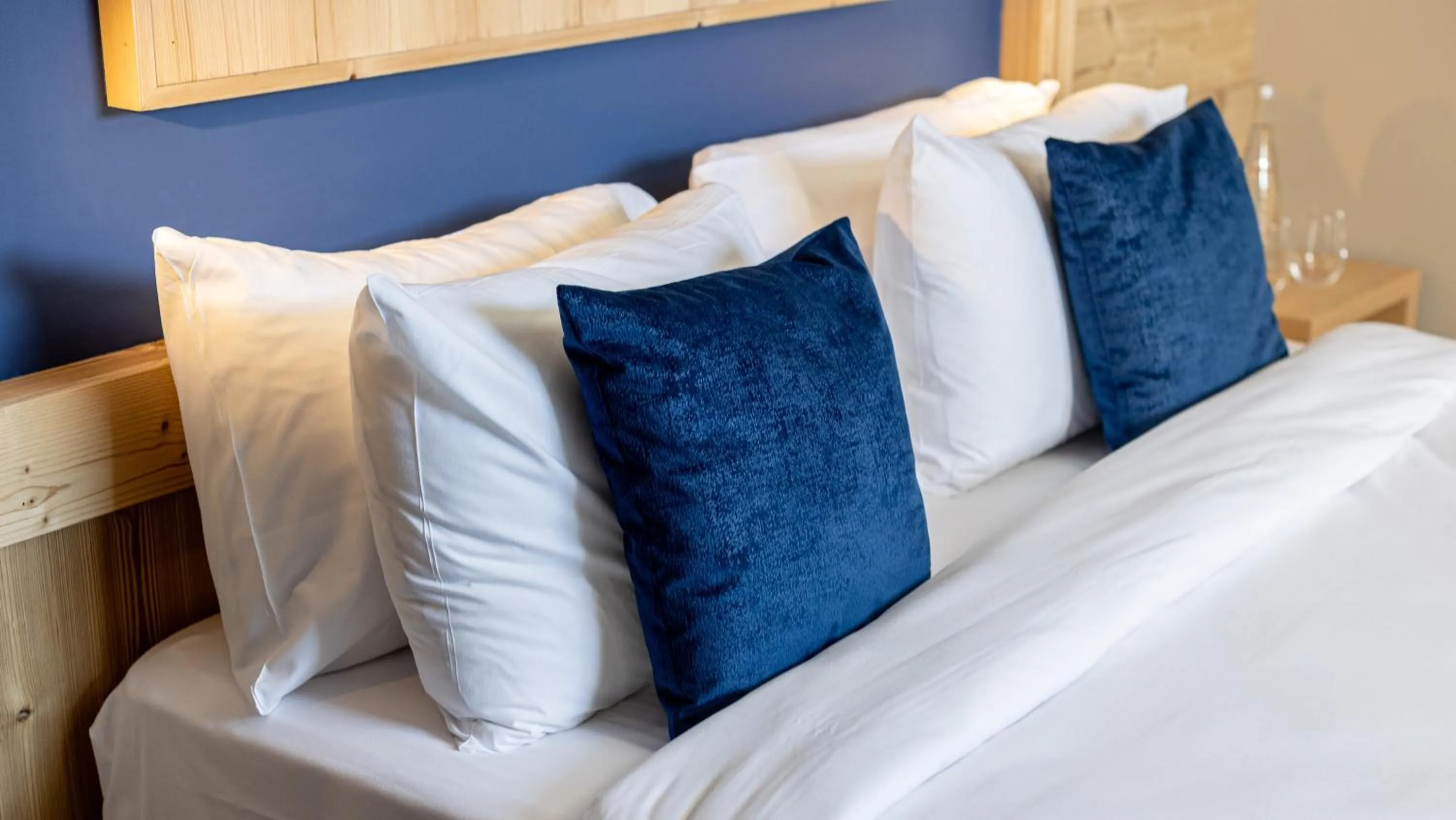 Bed in Madame Vacances Hotel Les Cimes