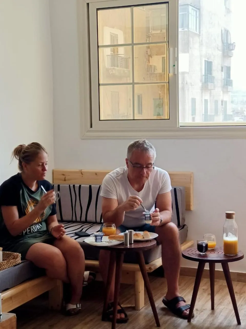 Guests in Champollion Hostel