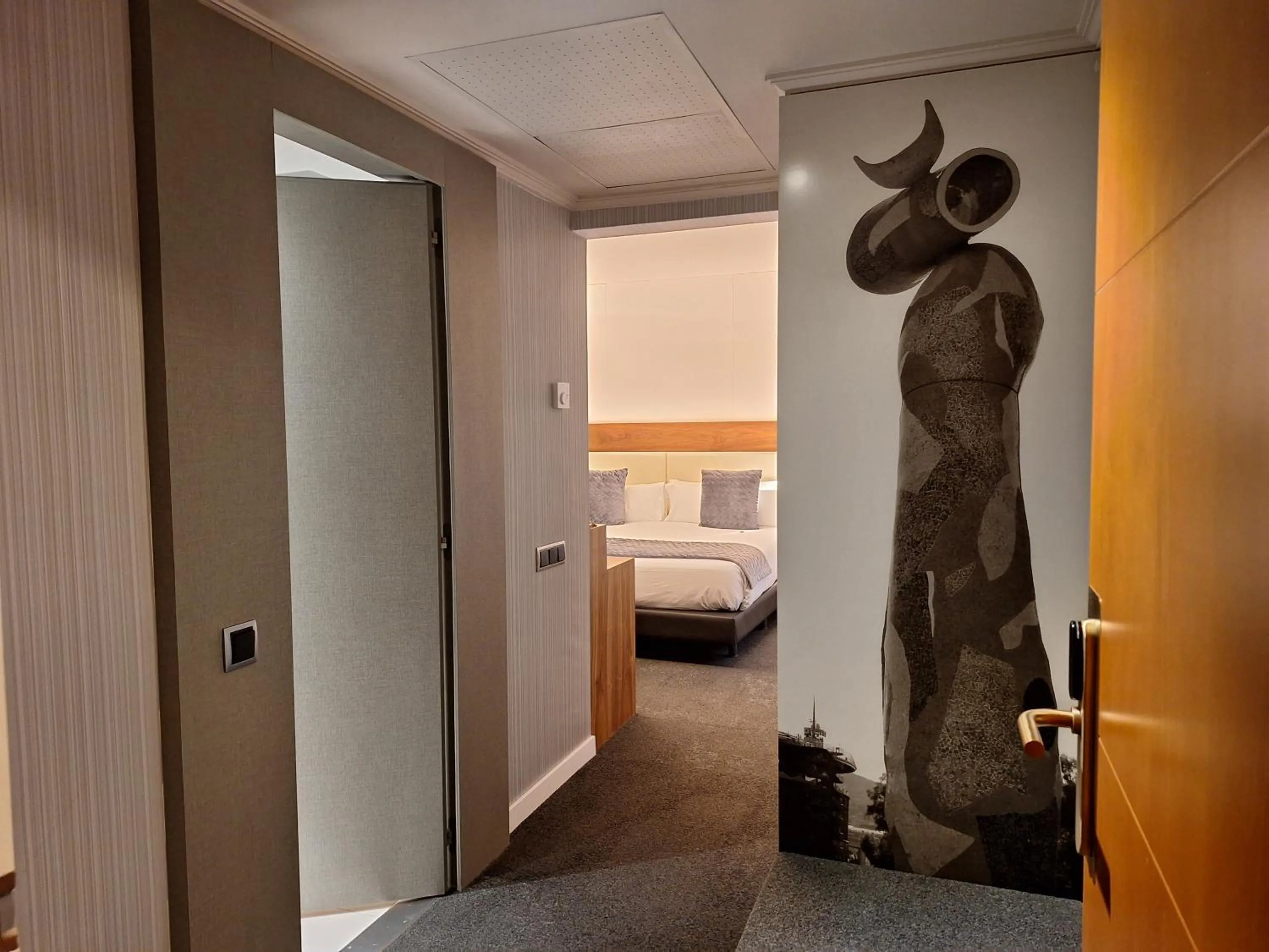 Photo of the whole room, Bed in Best Western Premier Hotel Dante