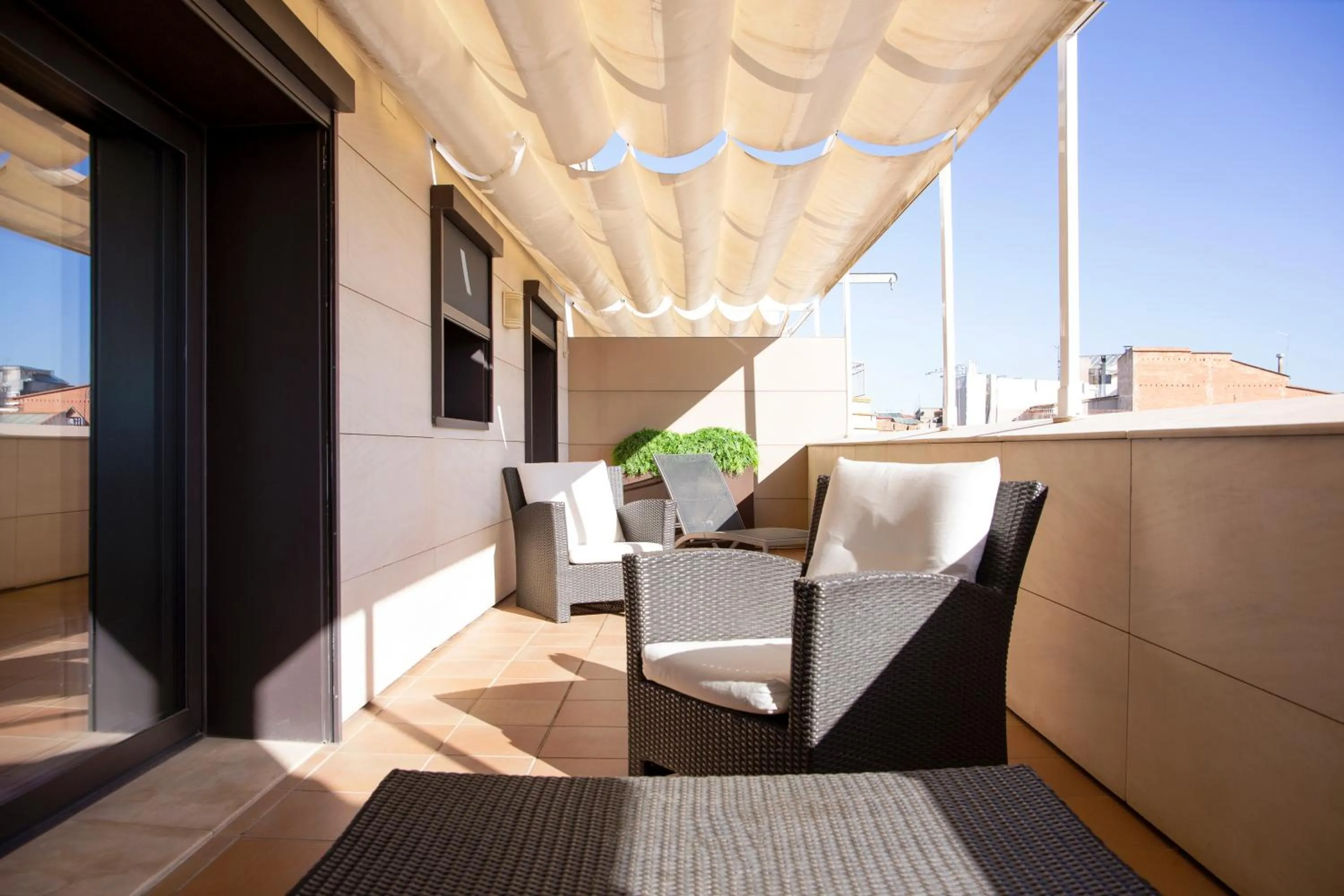 Balcony/Terrace in Best Western Premier Hotel Dante