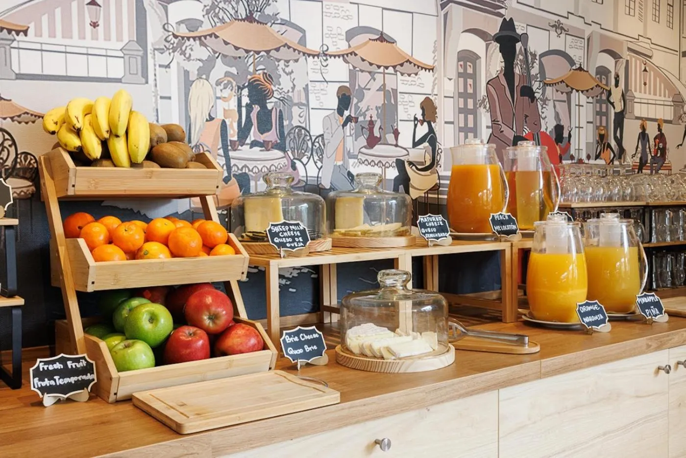 Breakfast in Hotel Ronda Lesseps