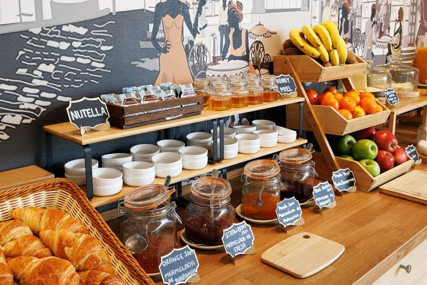 Breakfast in Hotel Ronda Lesseps