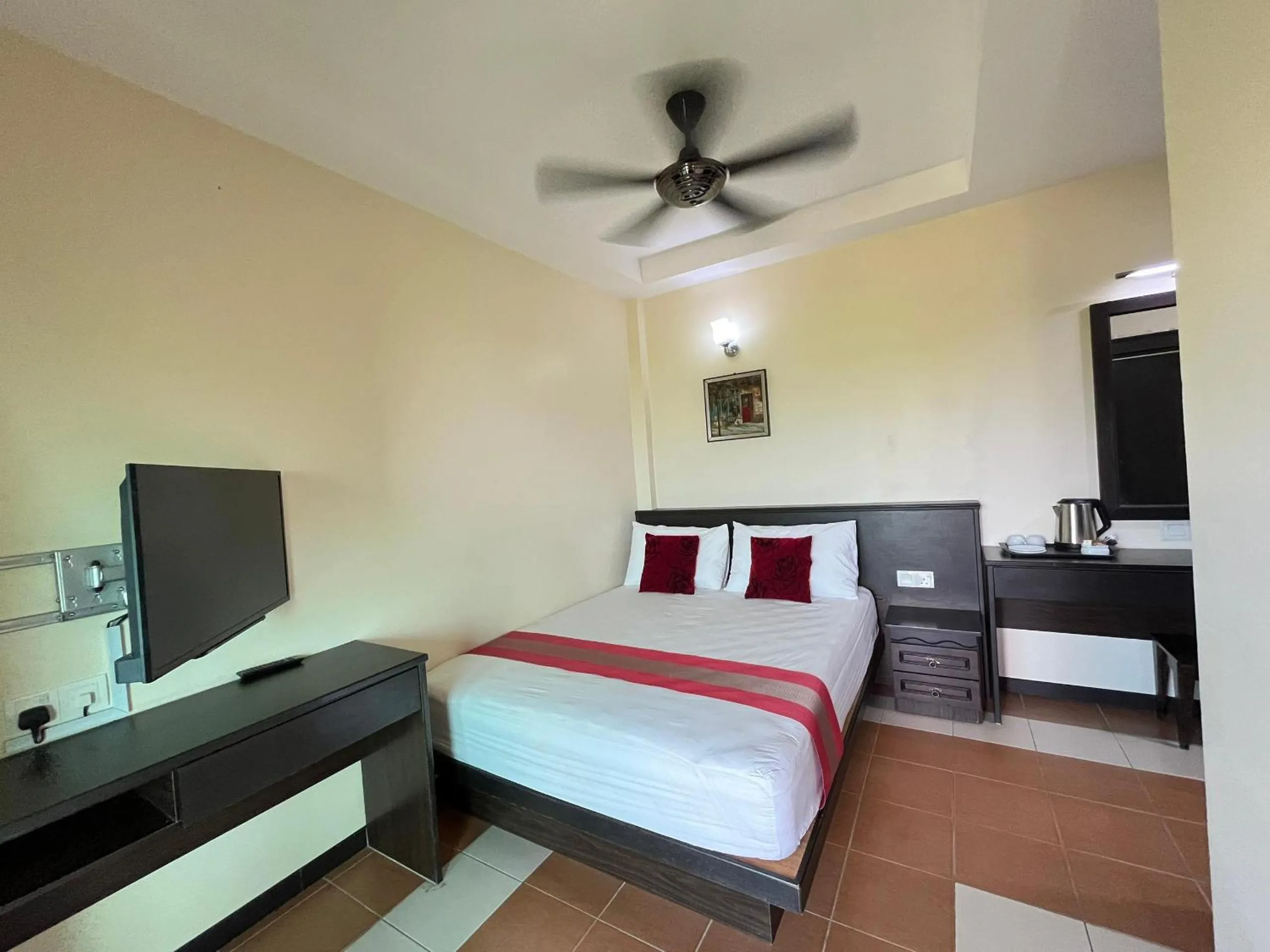 Bed in Sera Sentosa Inn