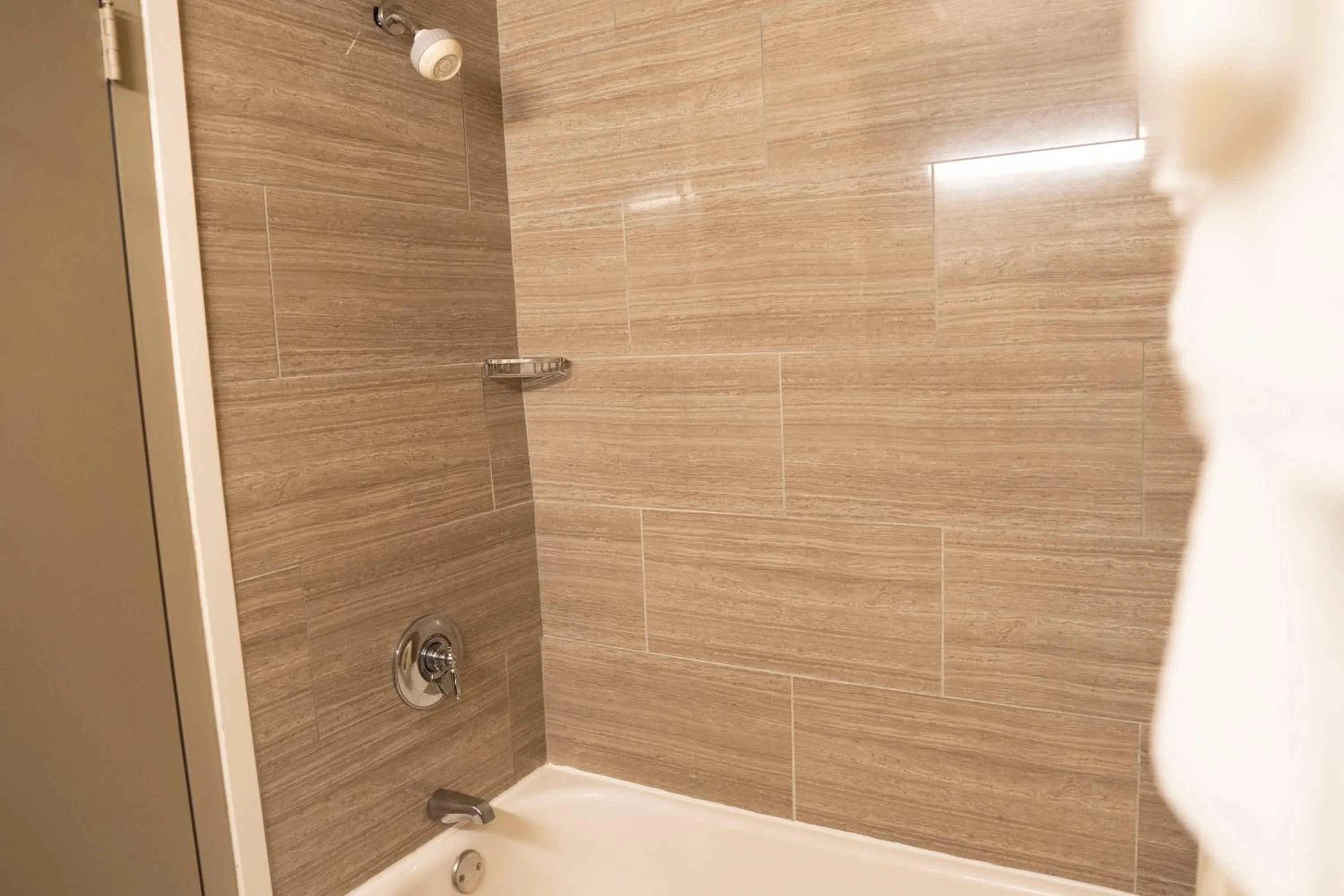 Shower in Framingham Inn