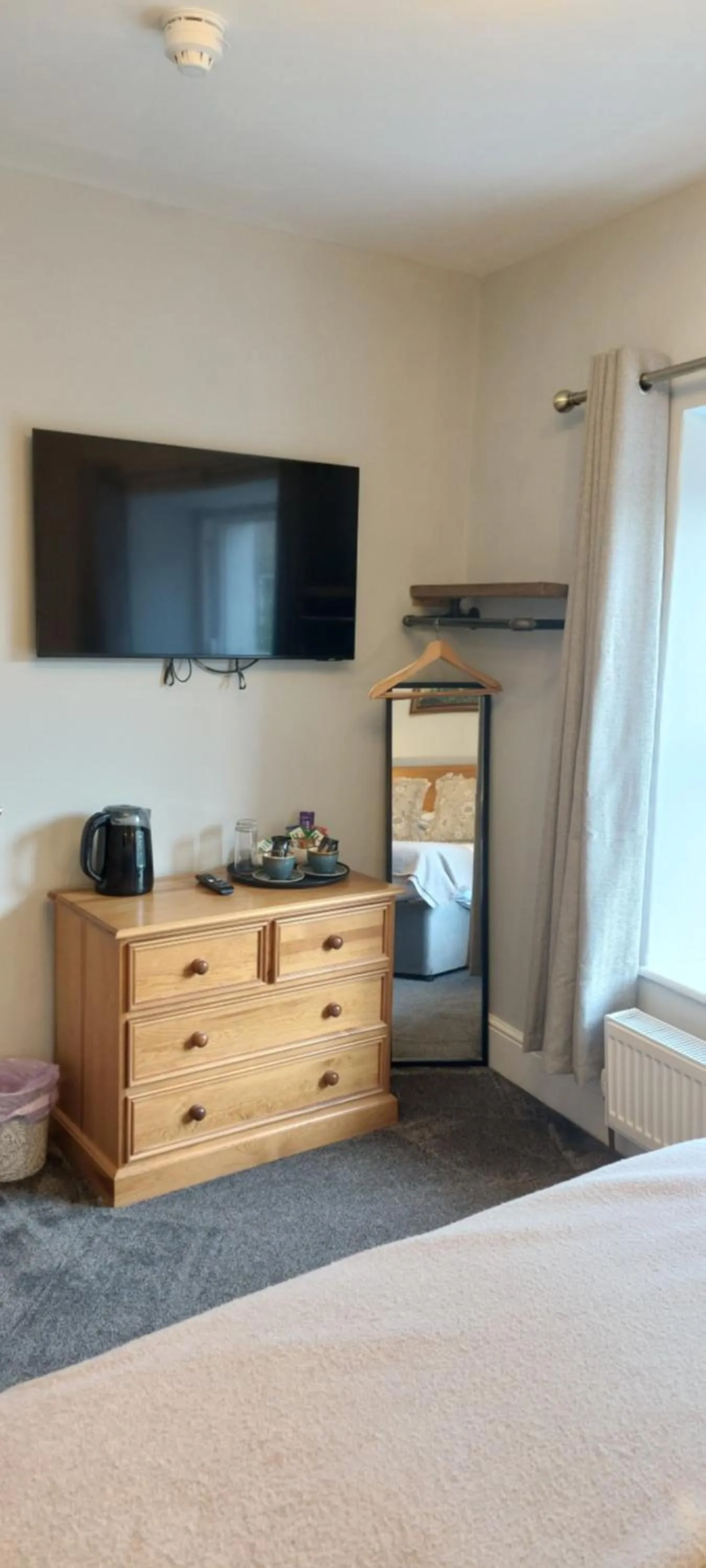 Bed in The Black Horse Inn