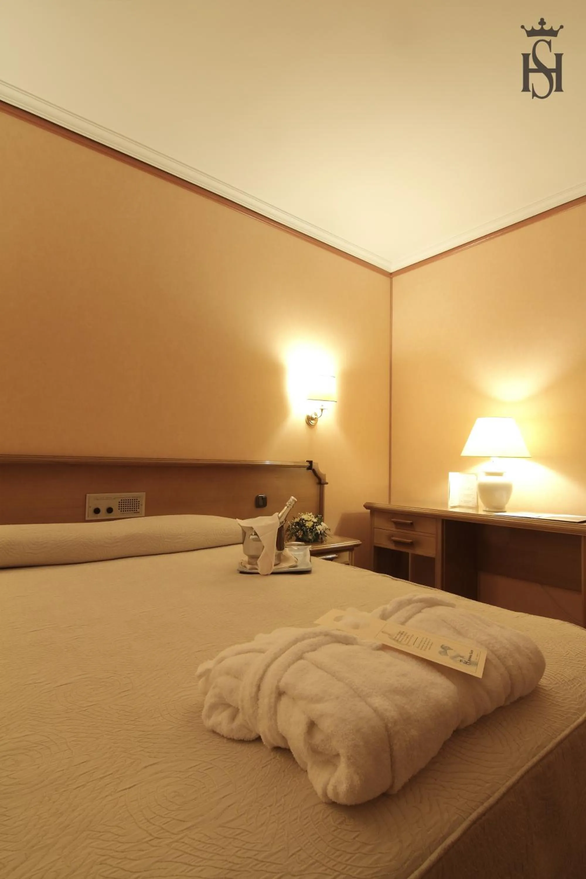 Decorative detail, Bed in Hospedium Hotel Europa Centro