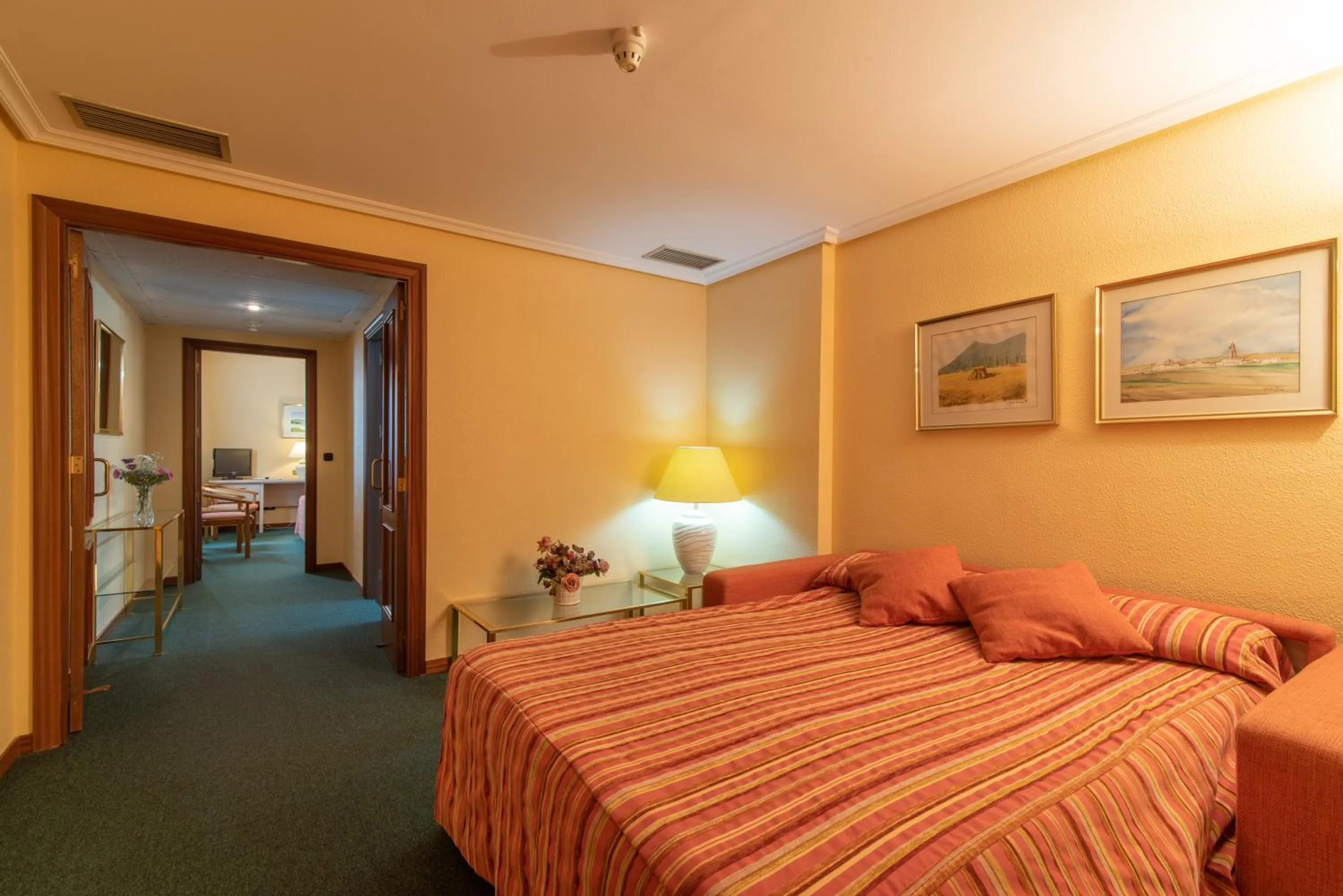 Bed in Hospedium Hotel Europa Centro