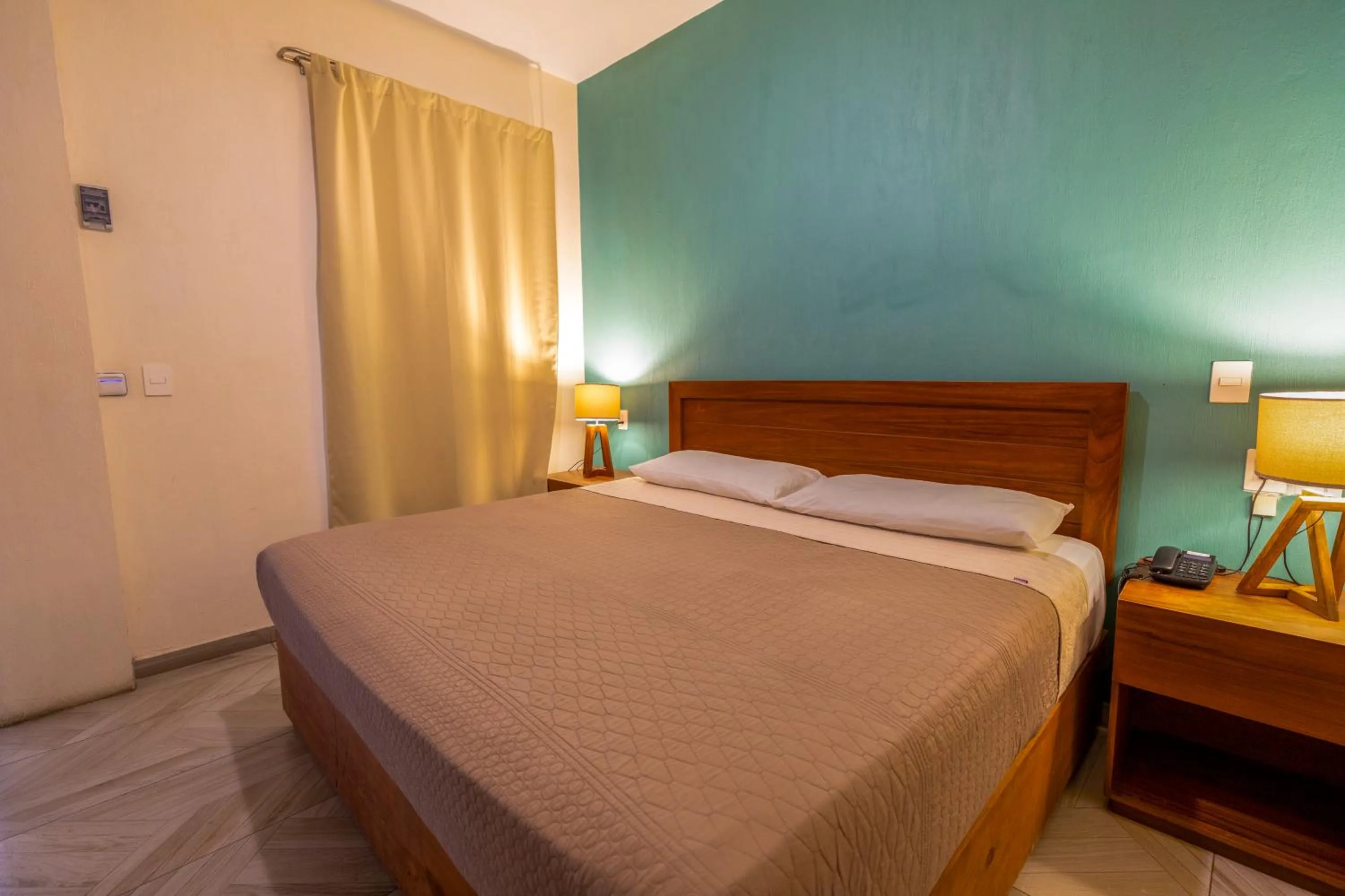 Decorative detail, Bed in Casona 1530