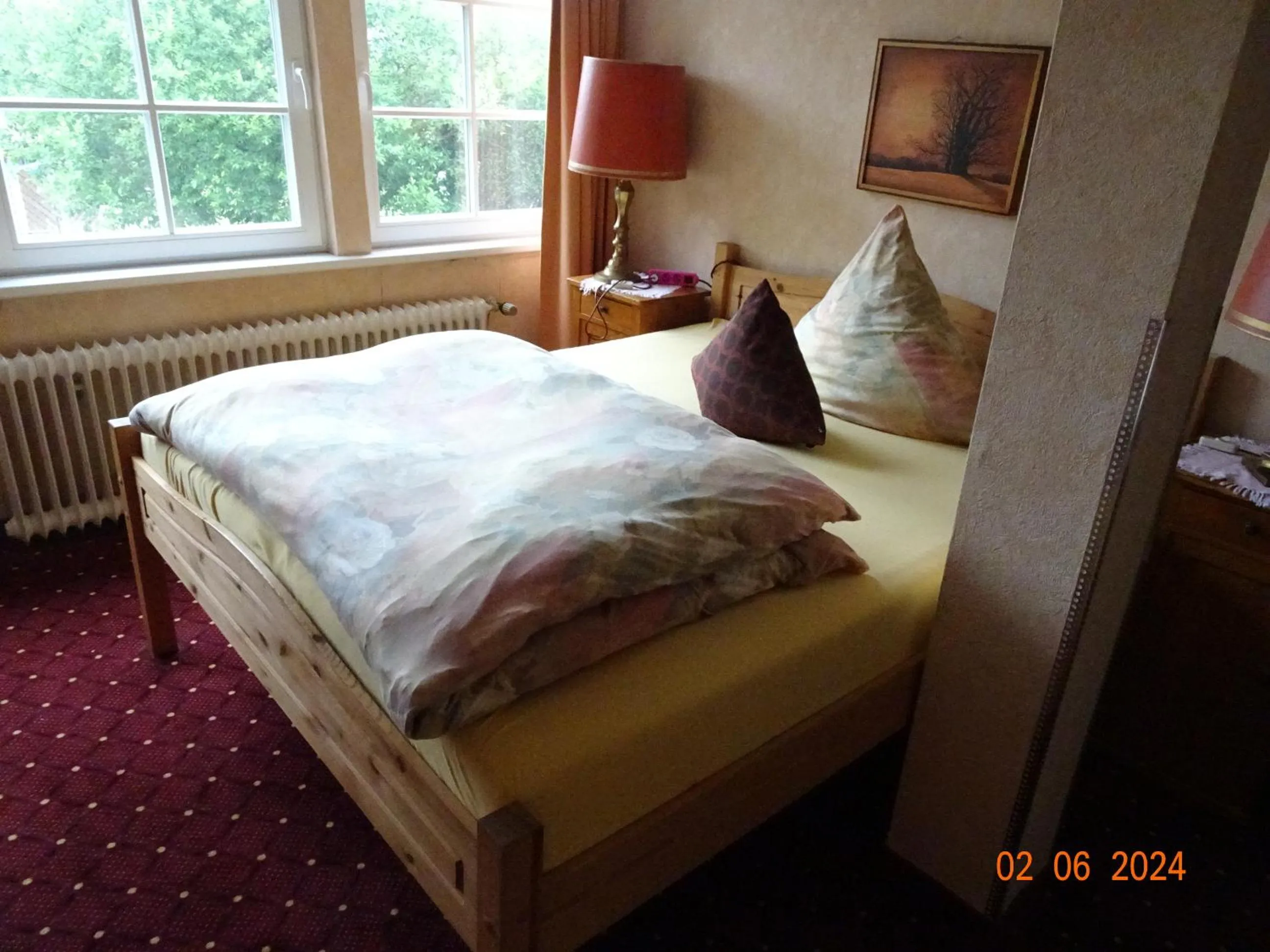 Bed in Hotel zum alten Torfkahn