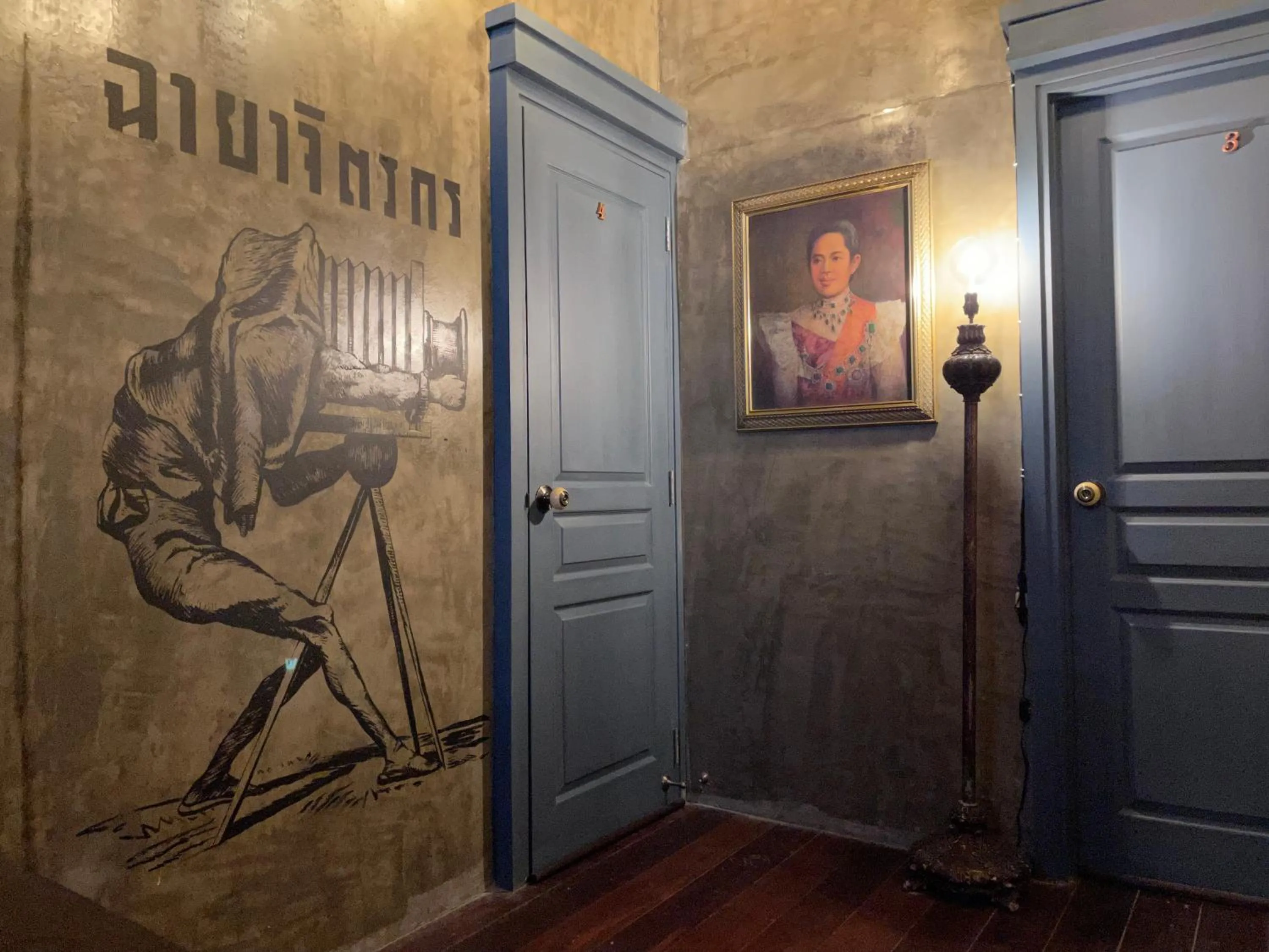 Decorative detail in Central Old Town Cottage