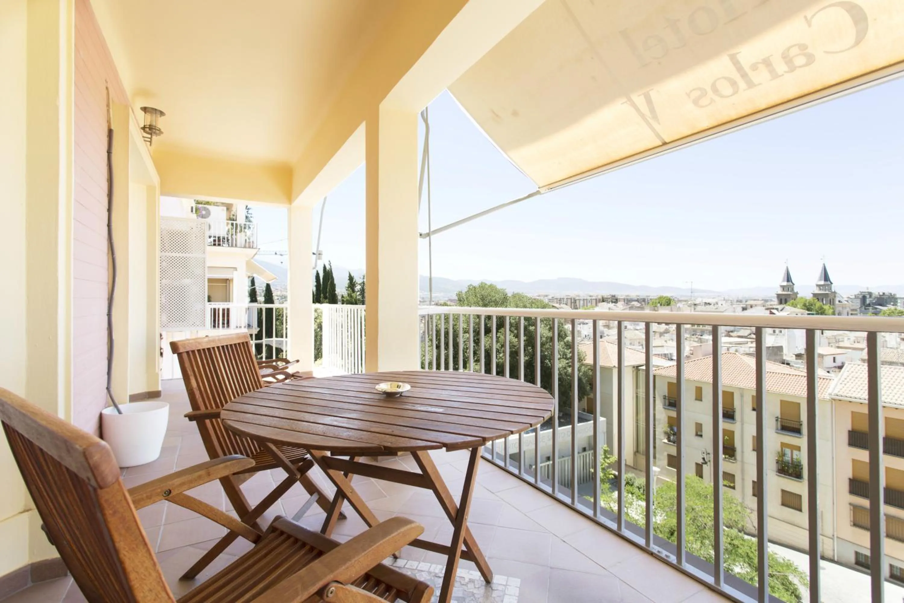 Balcony/Terrace in Hotel Carlos V