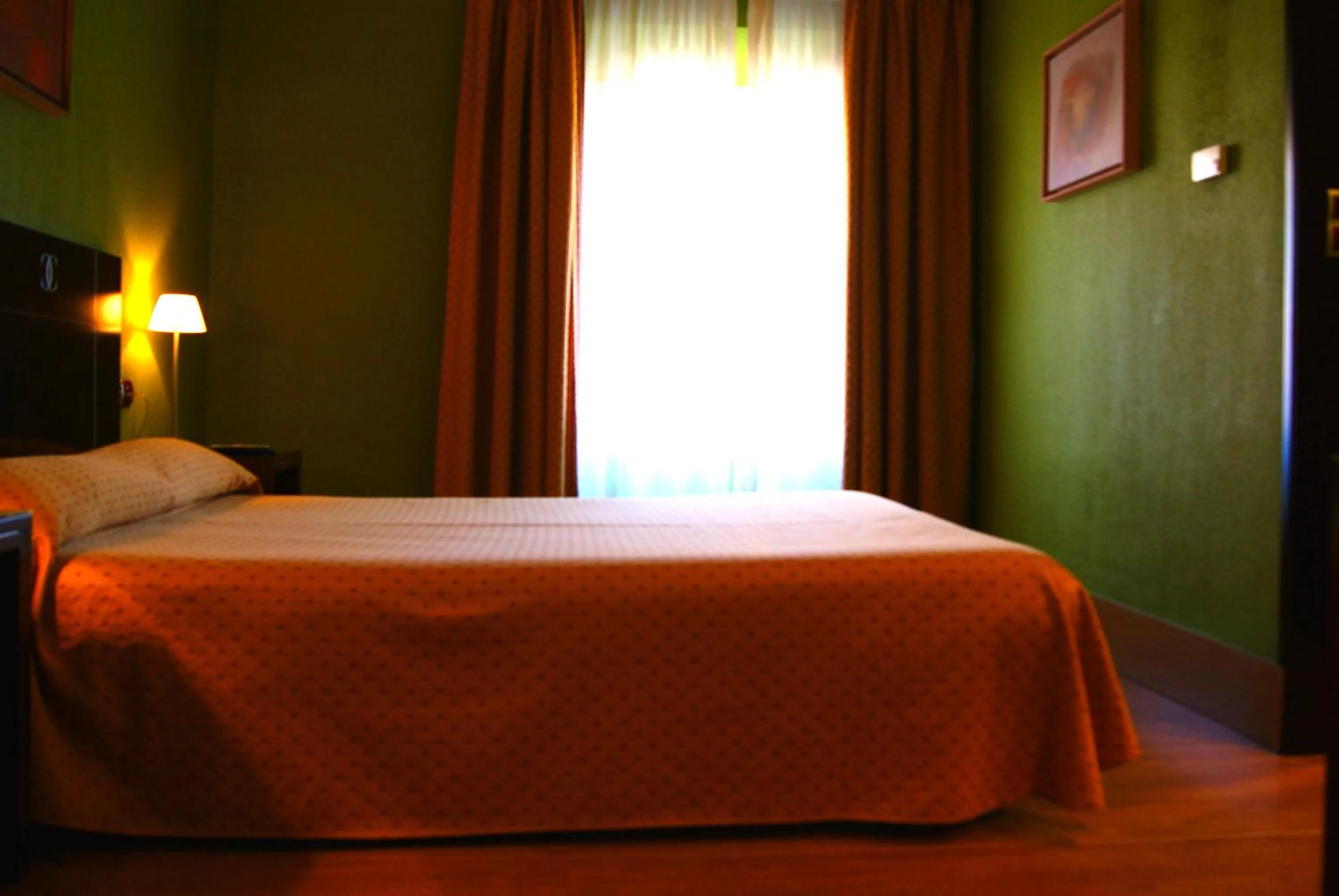 Bed in Hotel Carlos V