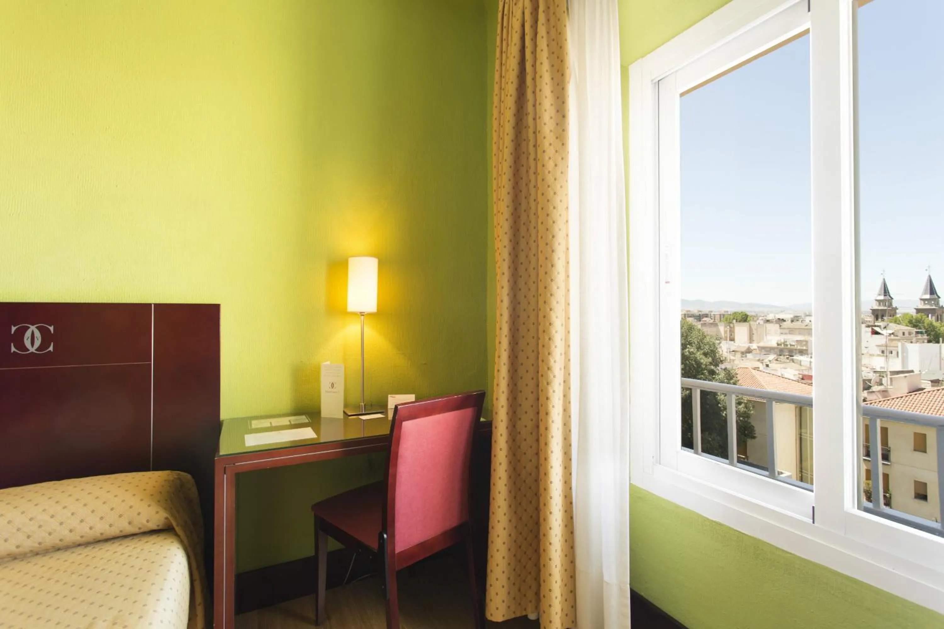 Seating area in Hotel Carlos V