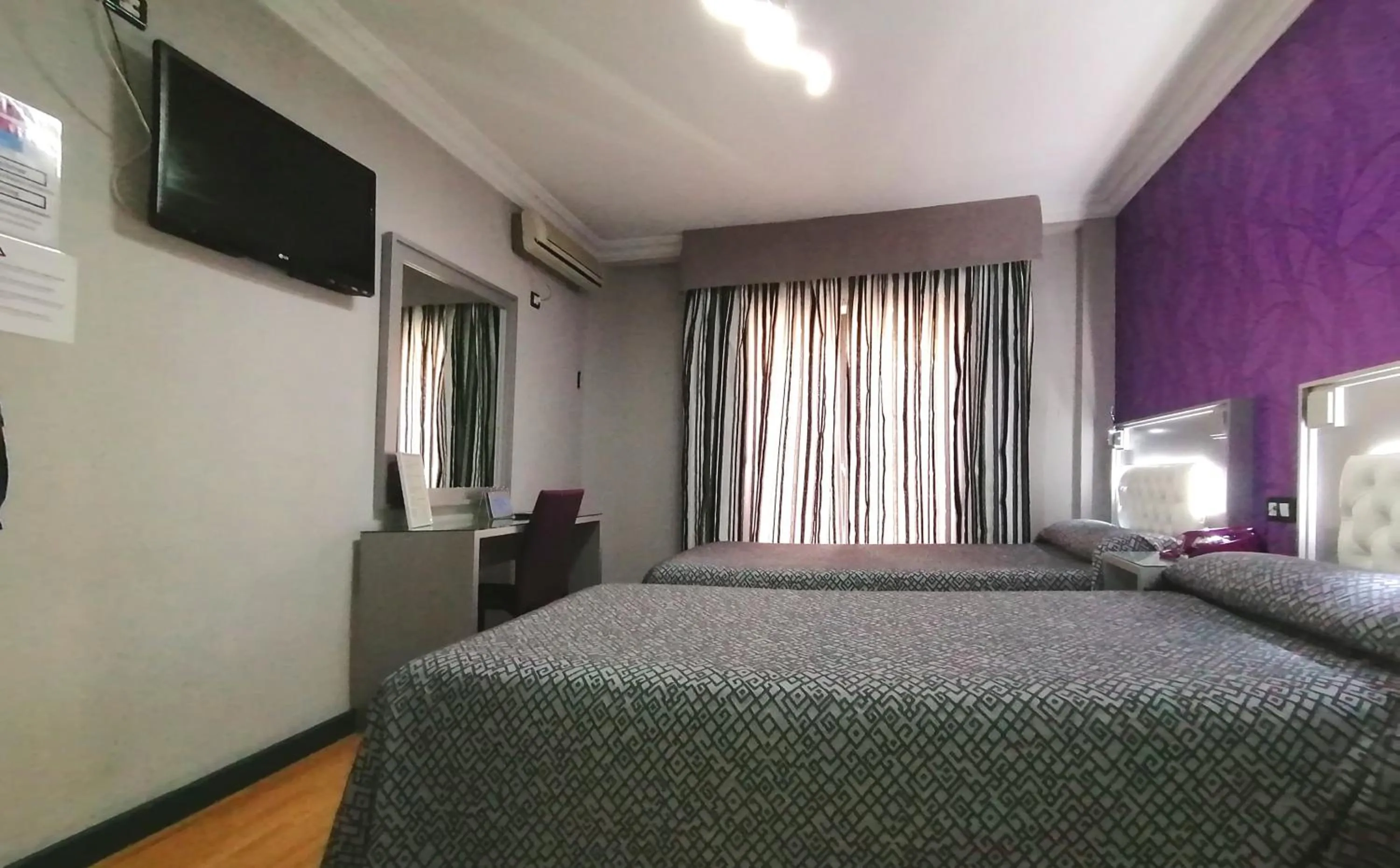 Decorative detail, Bed in Hotel Molinos