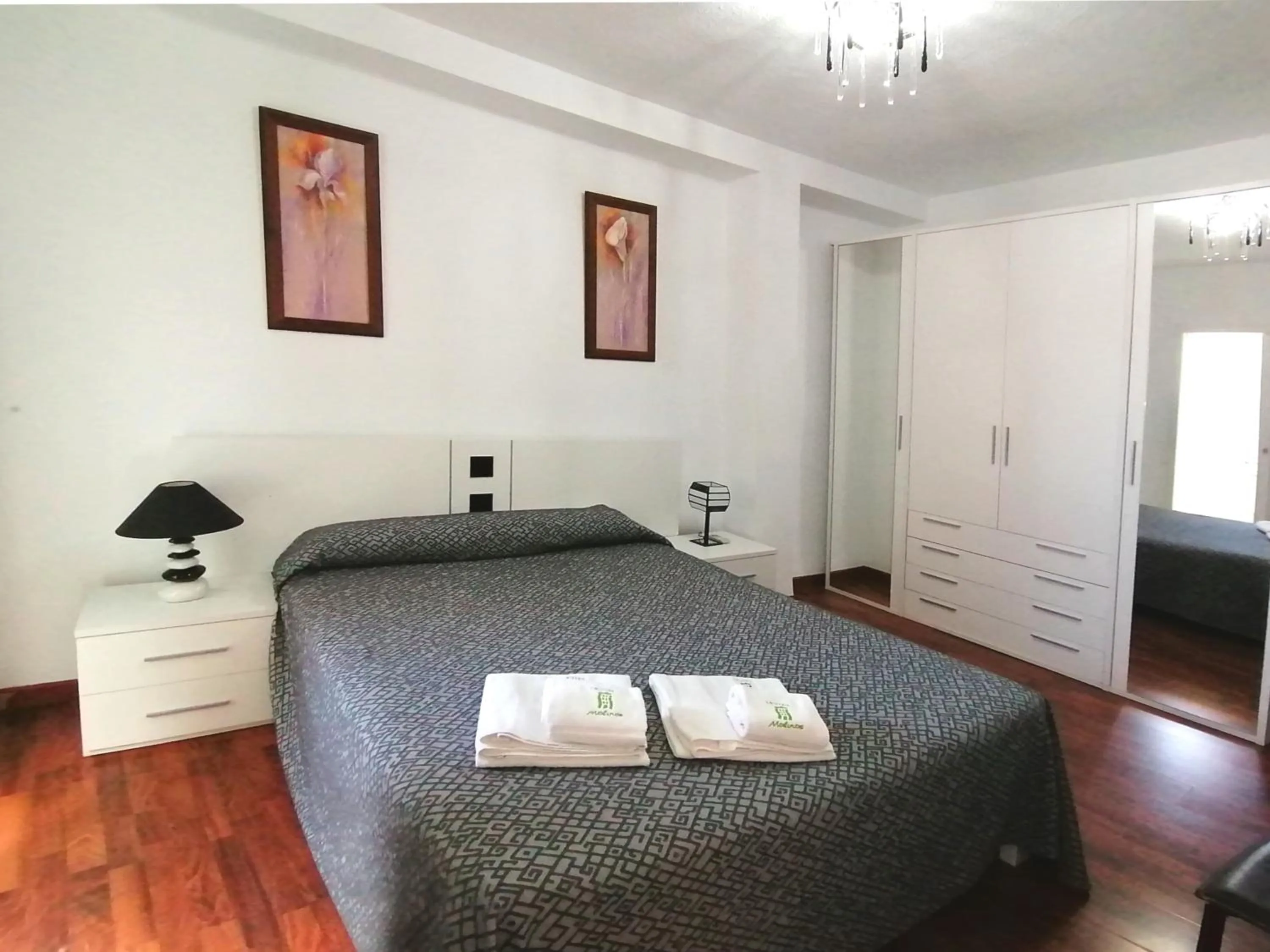 Bedroom, Bed in Hotel Molinos