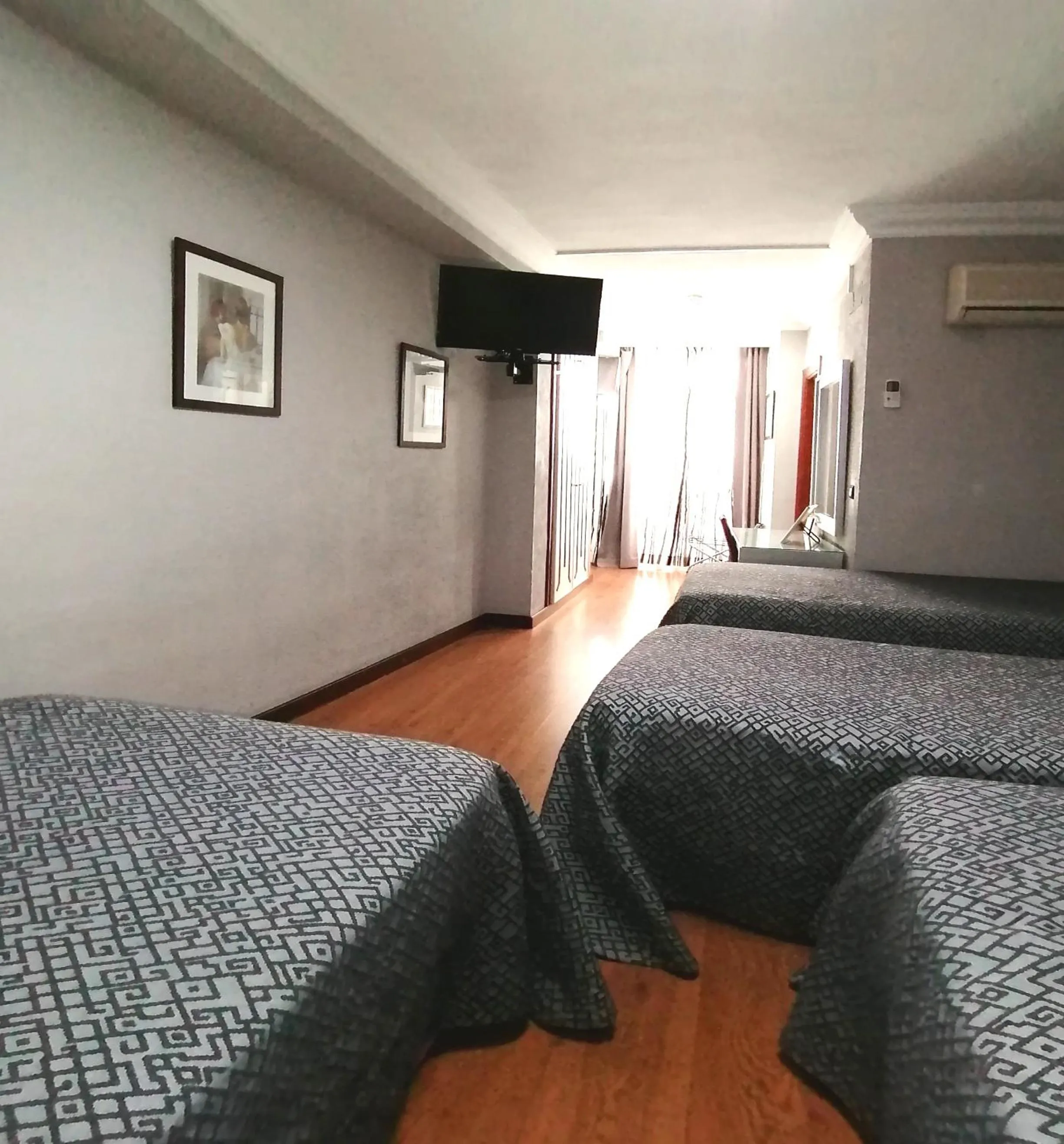 Bed in Hotel Molinos