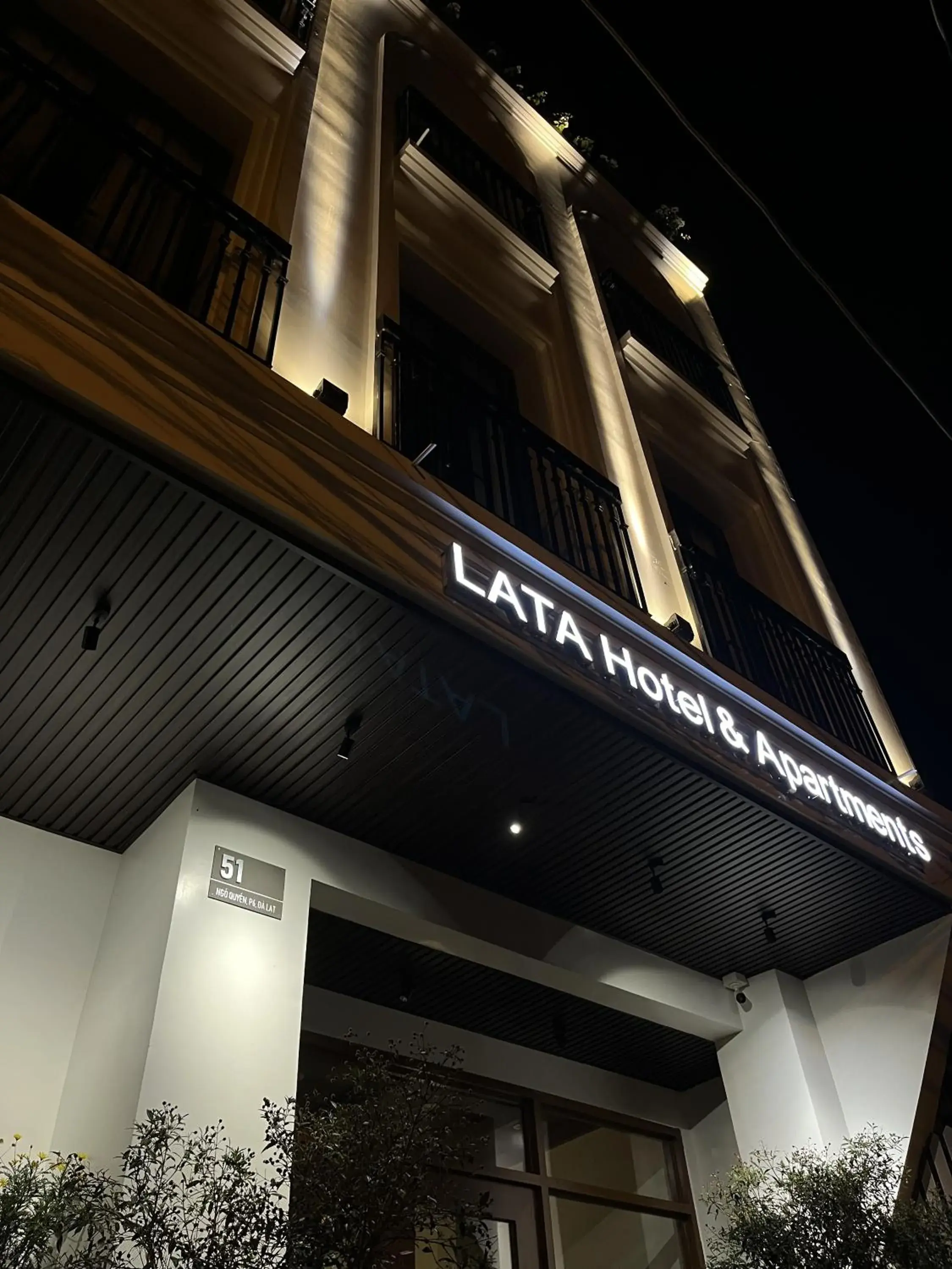 Property building in LATA Hotel & Apartments Property building in LATA Hotel & Apartments