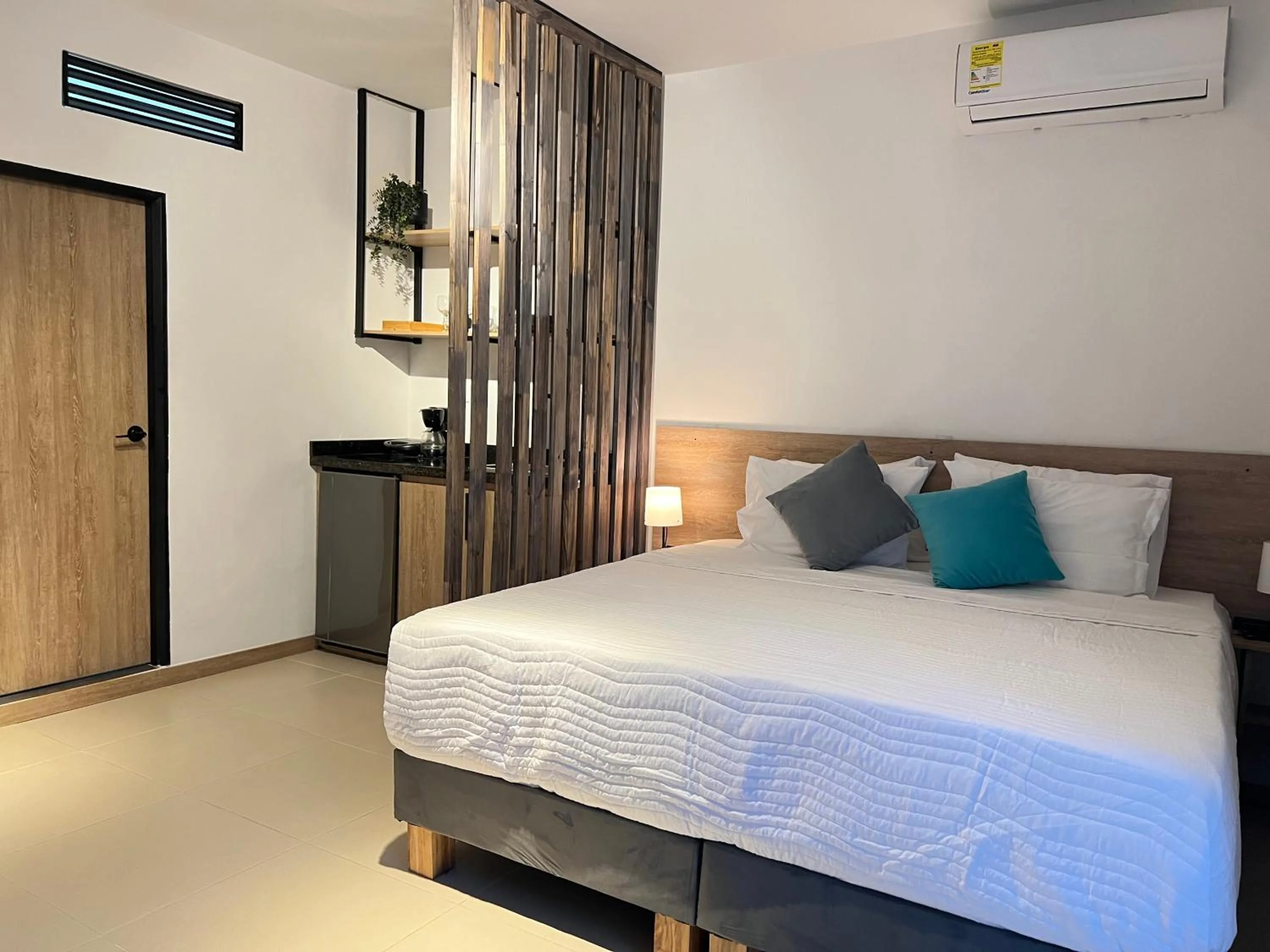 Bed in HOTEL 9.5 SAN FERNANDO