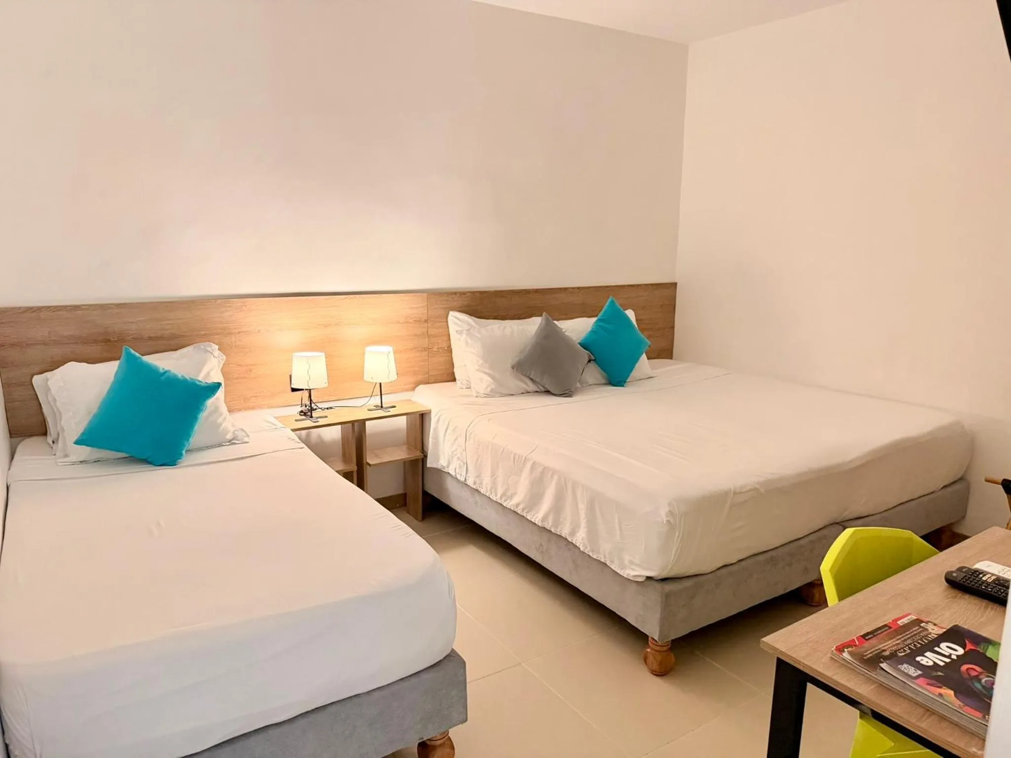 Bed in HOTEL 9.5 SAN FERNANDO