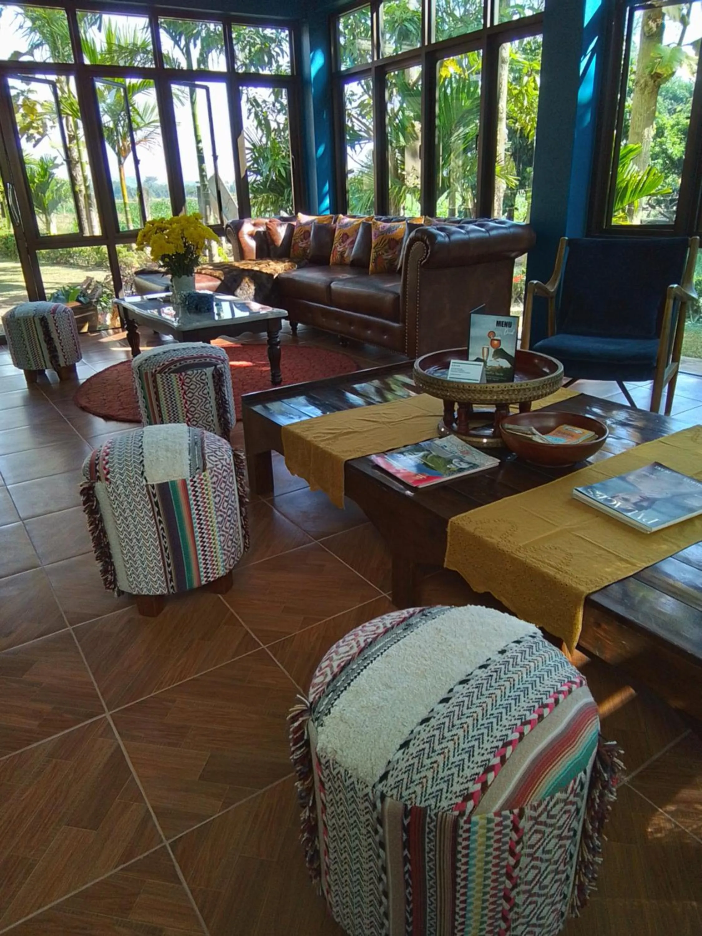 Living room in Baan innto resort