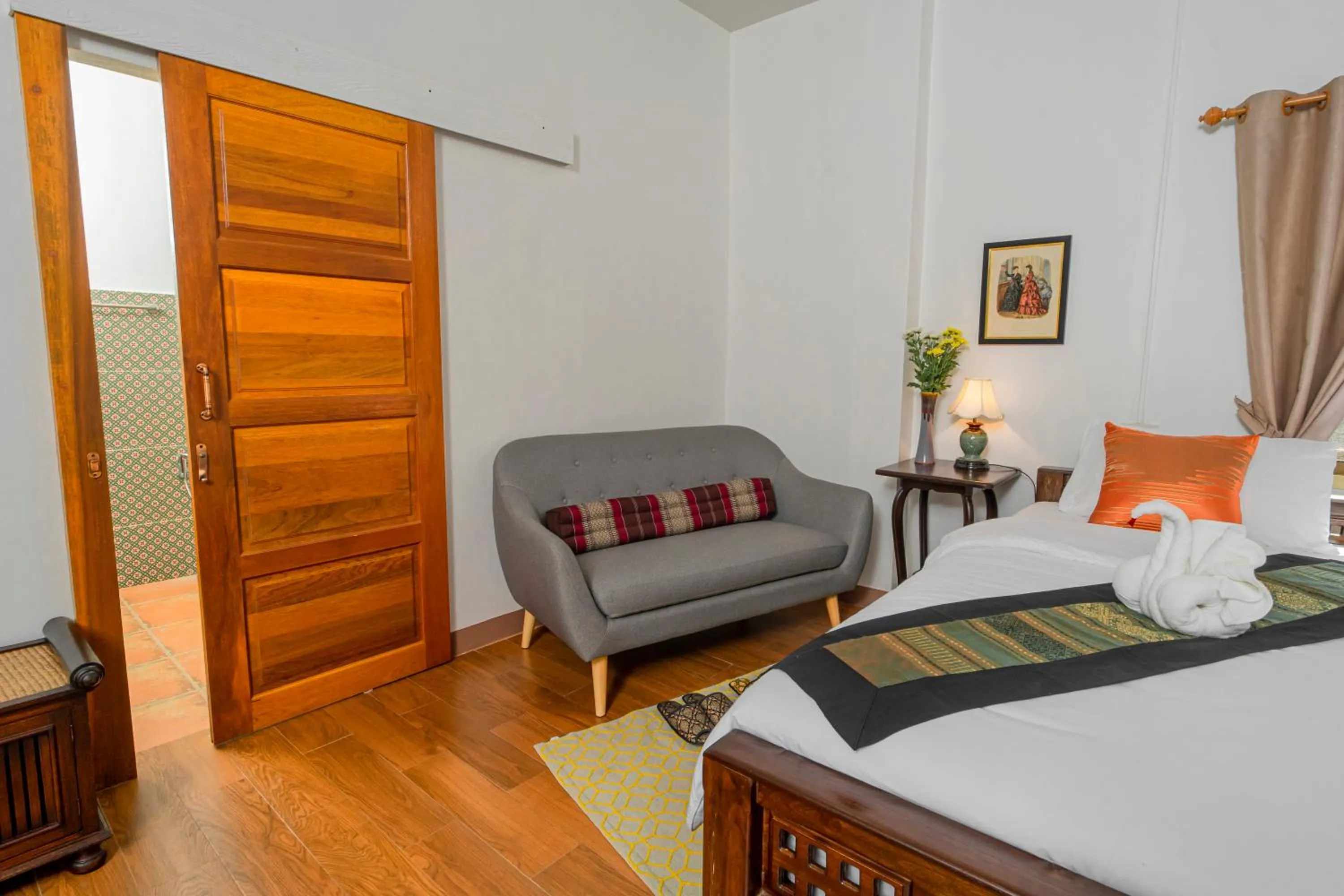 Bed in Baan innto resort