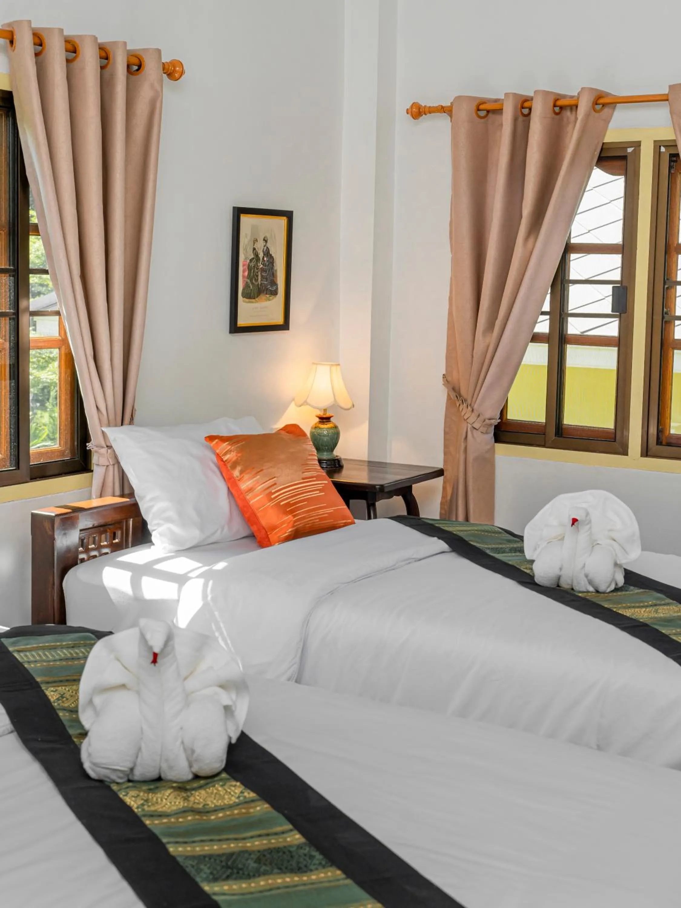 Bed in Baan innto resort