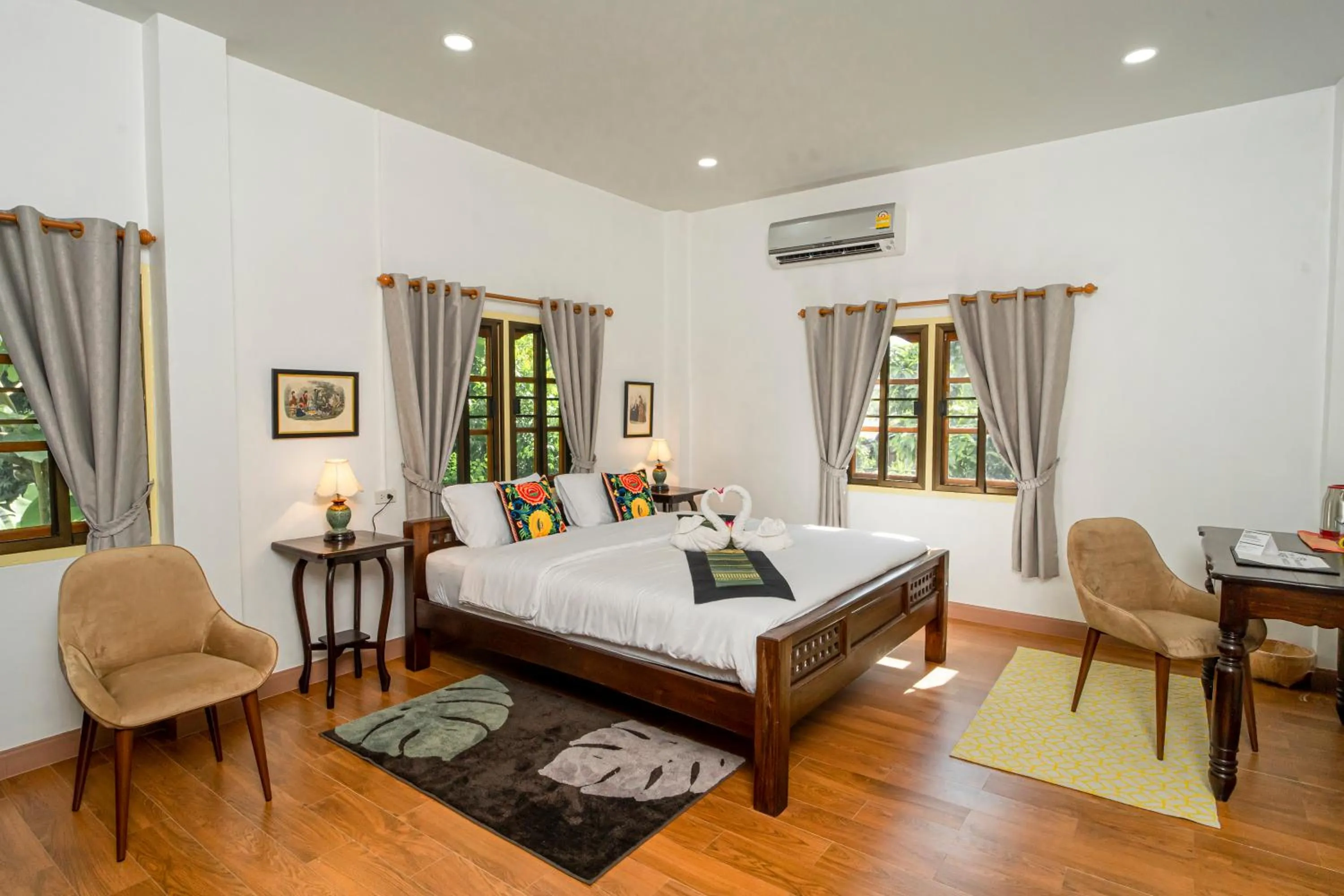 Bed in Baan innto resort