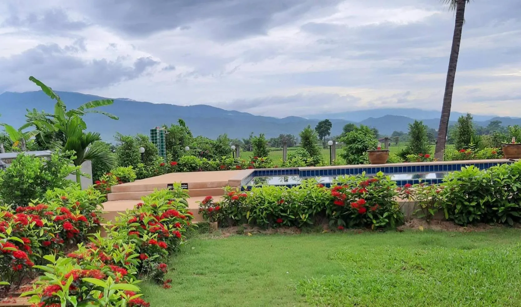 Mountain view in Baan innto resort