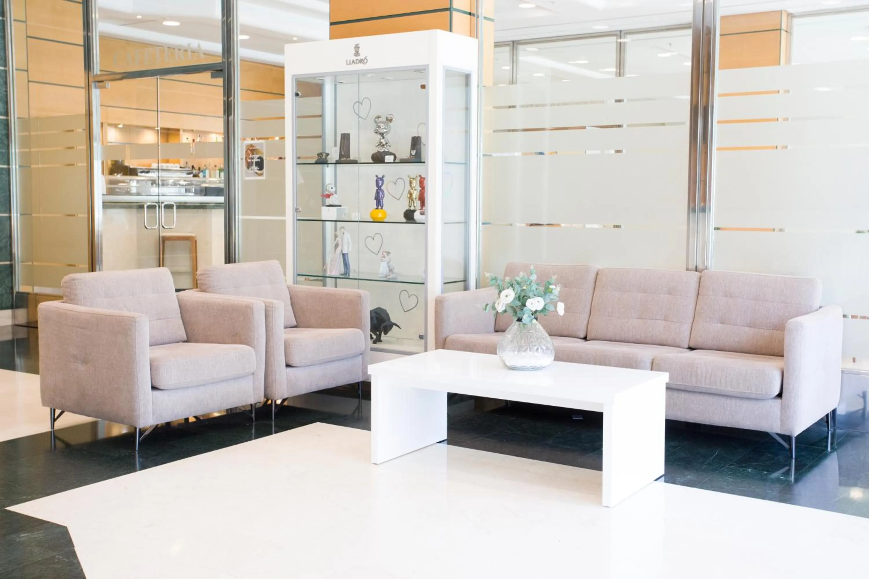 Lobby or reception in Hotel Albufera