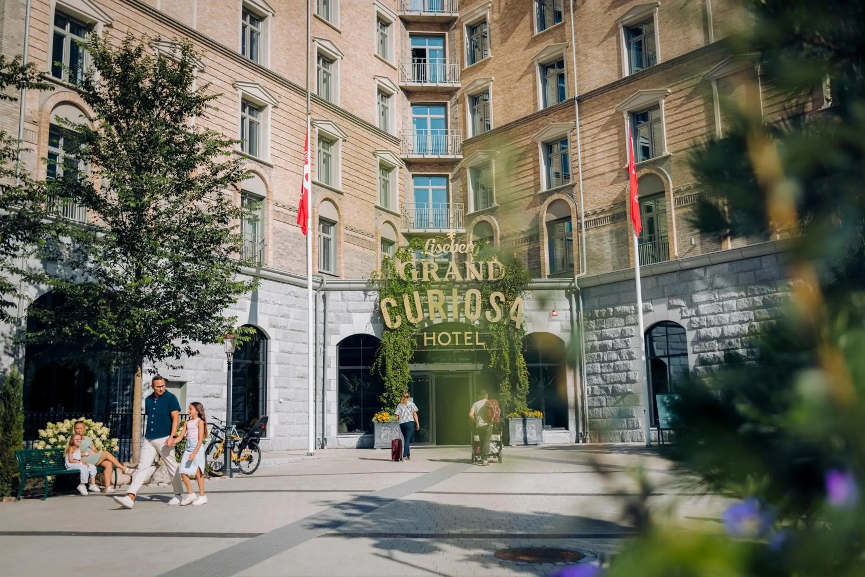 Facade/entrance in Liseberg Grand Curiosa Hotel Facade/entrance in Liseberg Grand Curiosa Hotel