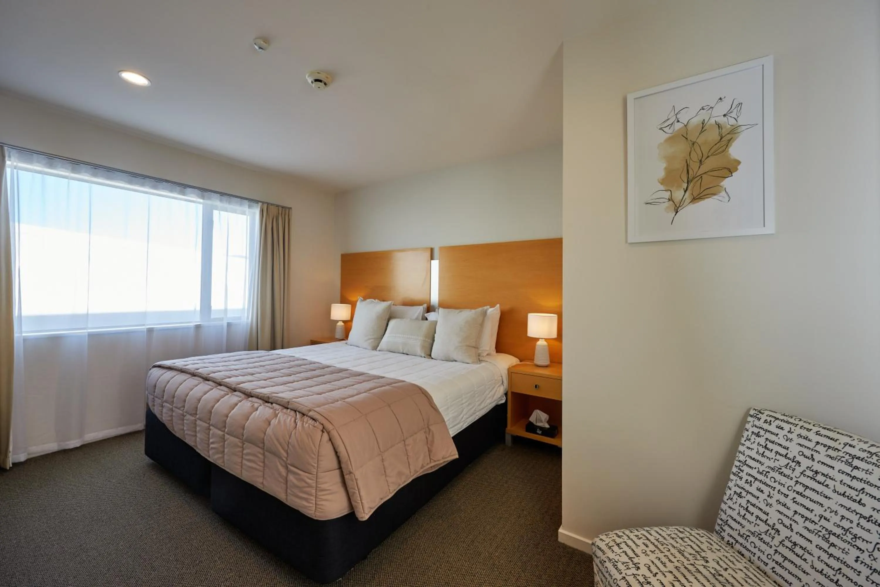 Bedroom, Bed in Waves on the Esplanade