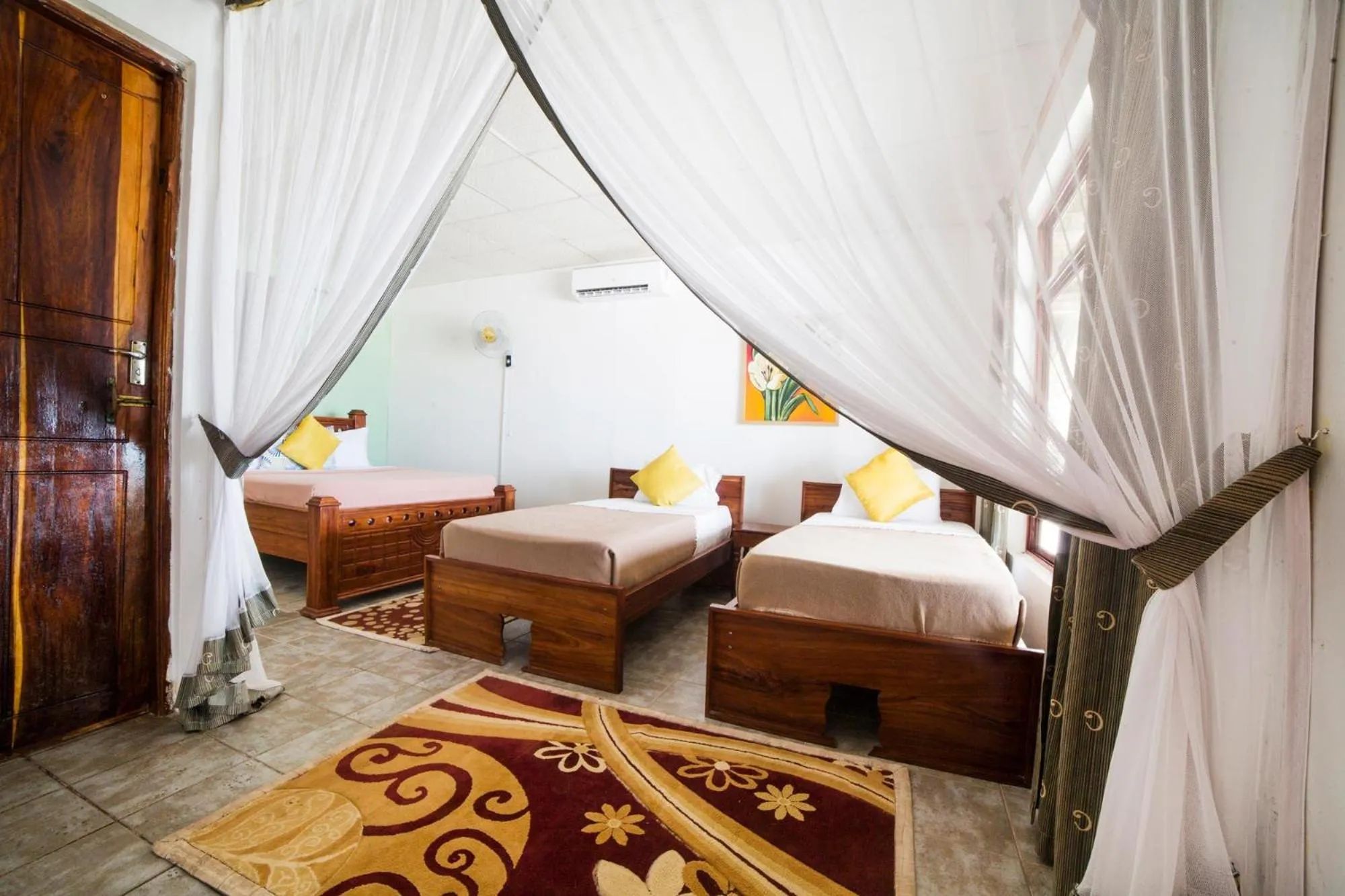 Bed in F-Zeen Boutique Hotel Zanzibar