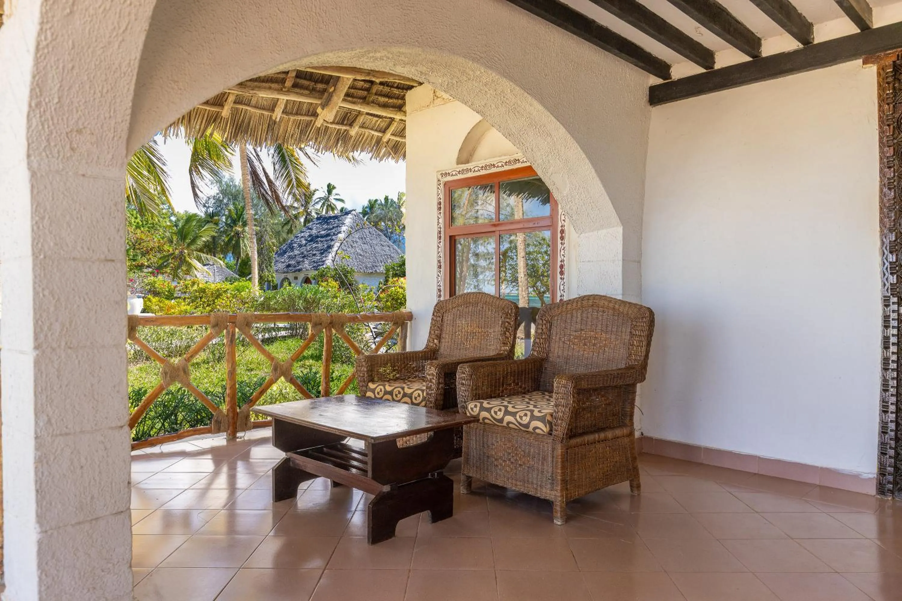 Patio in F-Zeen Boutique Hotel Zanzibar
