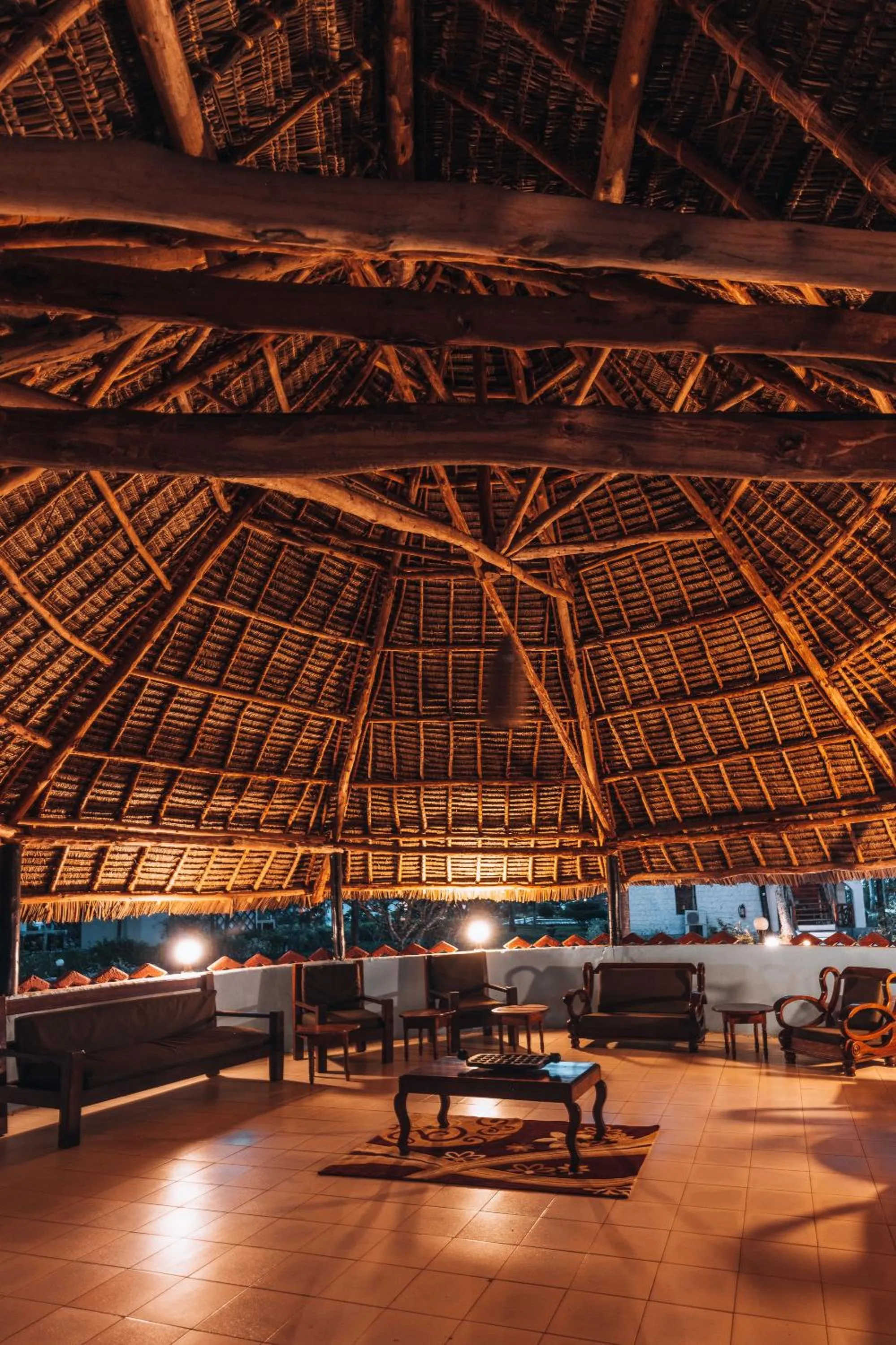 Communal lounge/ TV room in F-Zeen Boutique Hotel Zanzibar