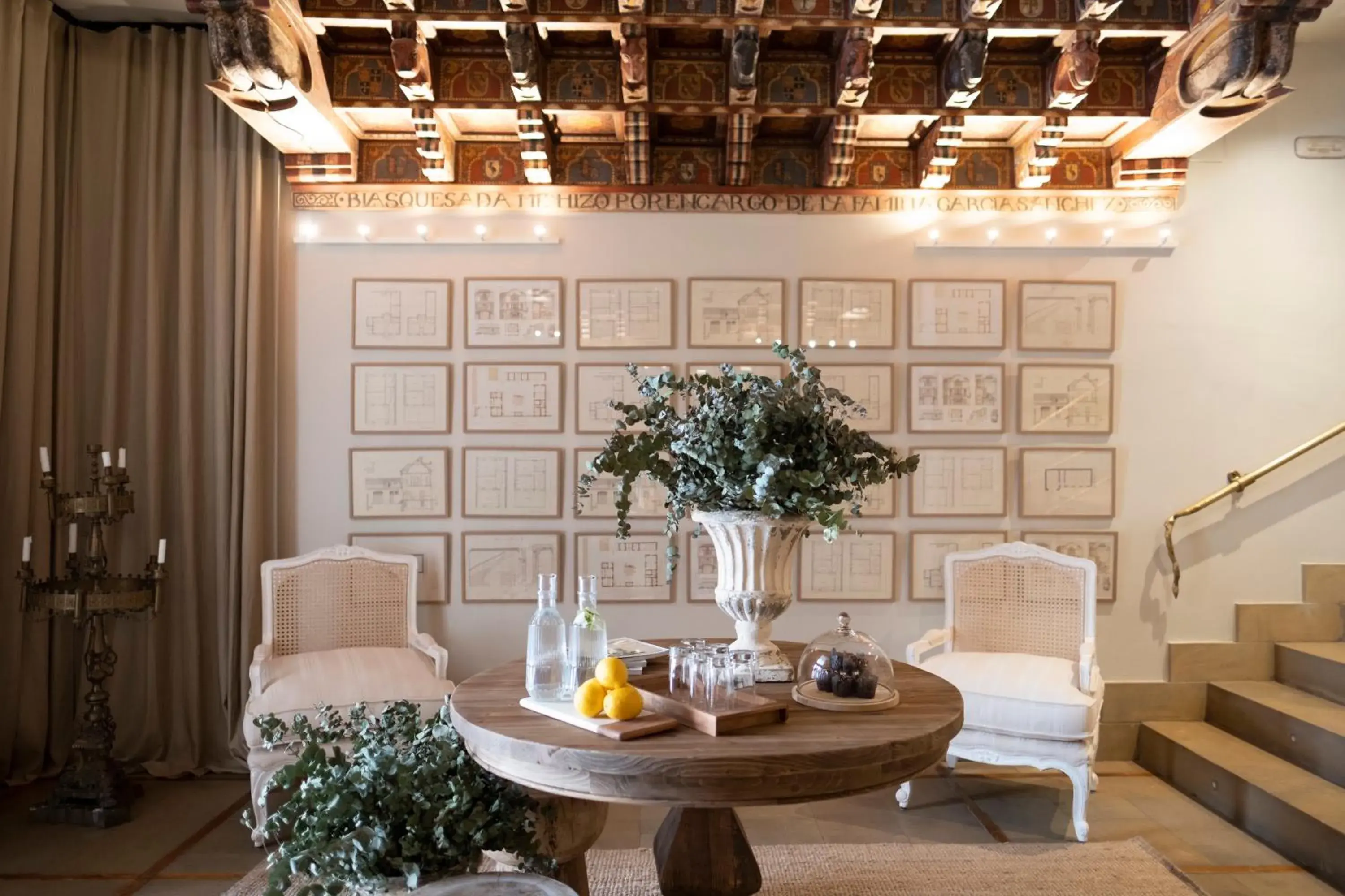 Lobby or reception in Hotel Cetina Palacio de los Salcedo Lobby or reception in Hotel Cetina Palacio de los Salcedo