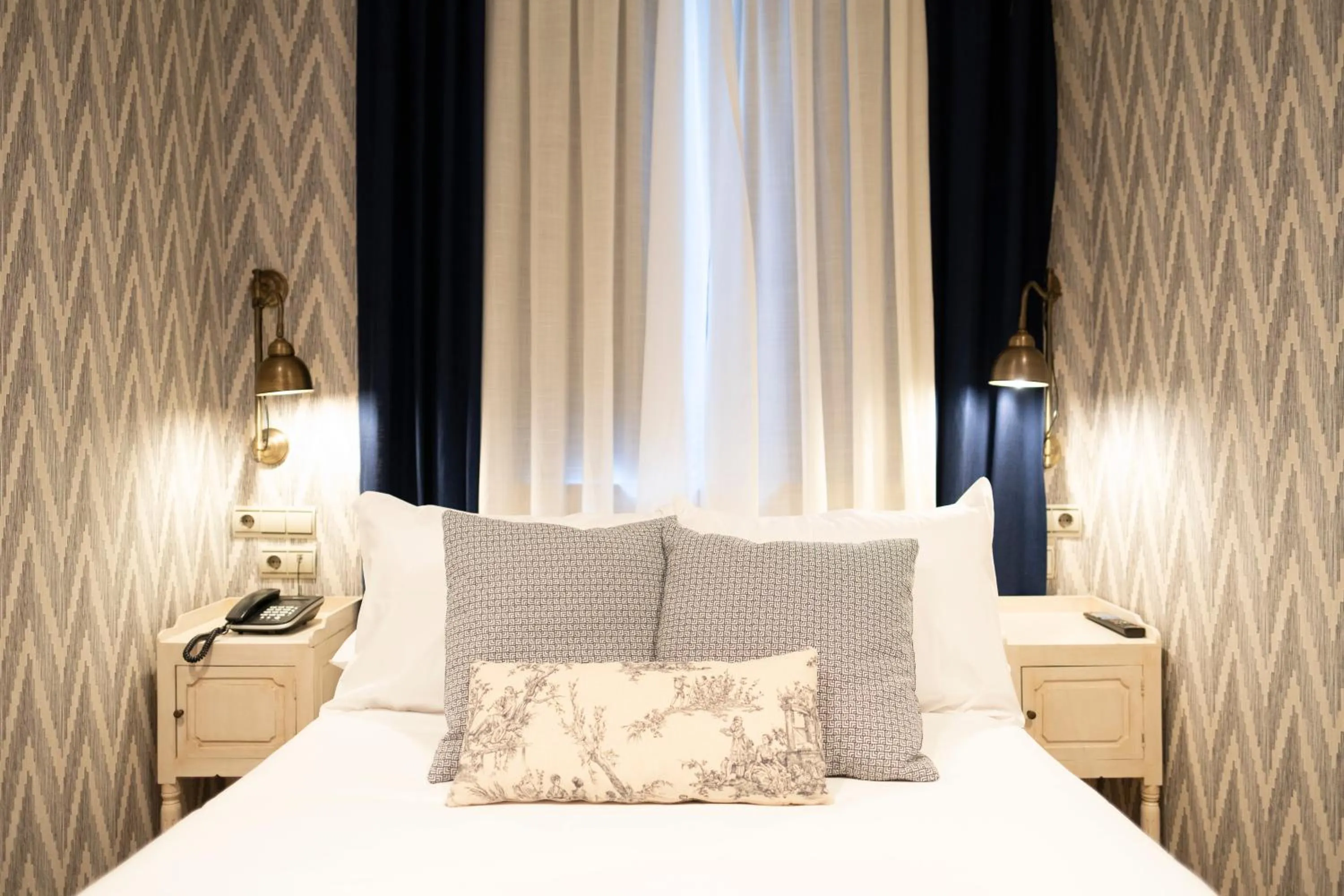 Bed in Hotel Cetina Palacio de los Salcedo